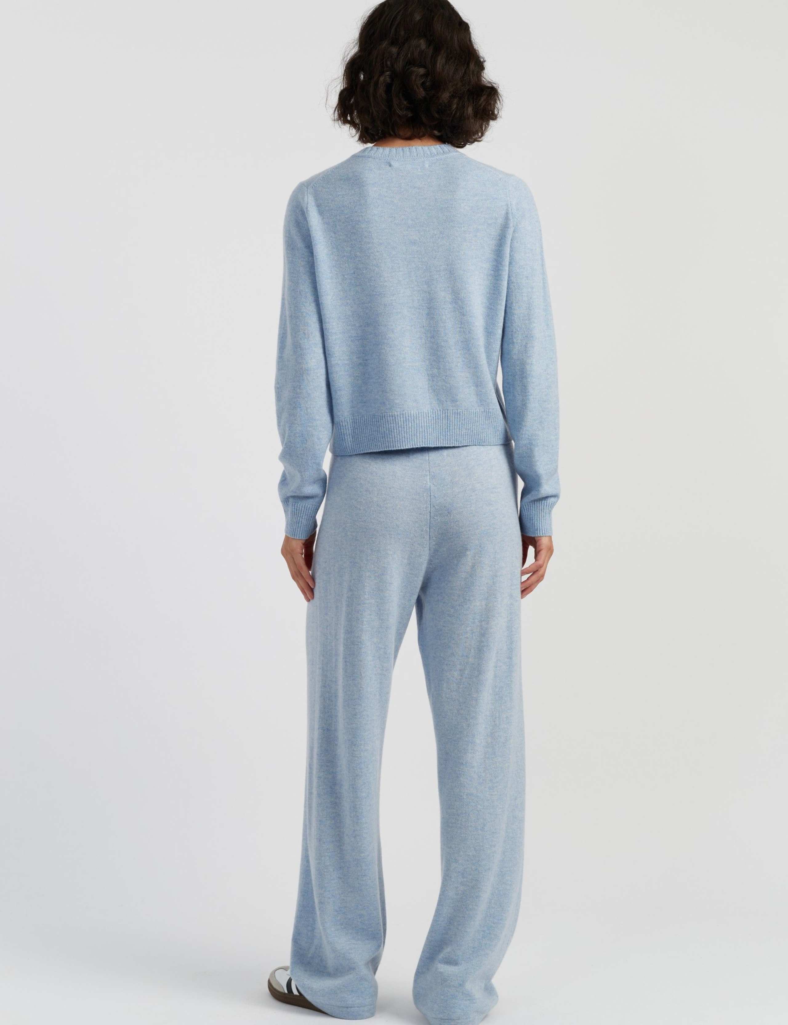 Wool Rich Button Front Cardigan with Cashmere 4 of 4