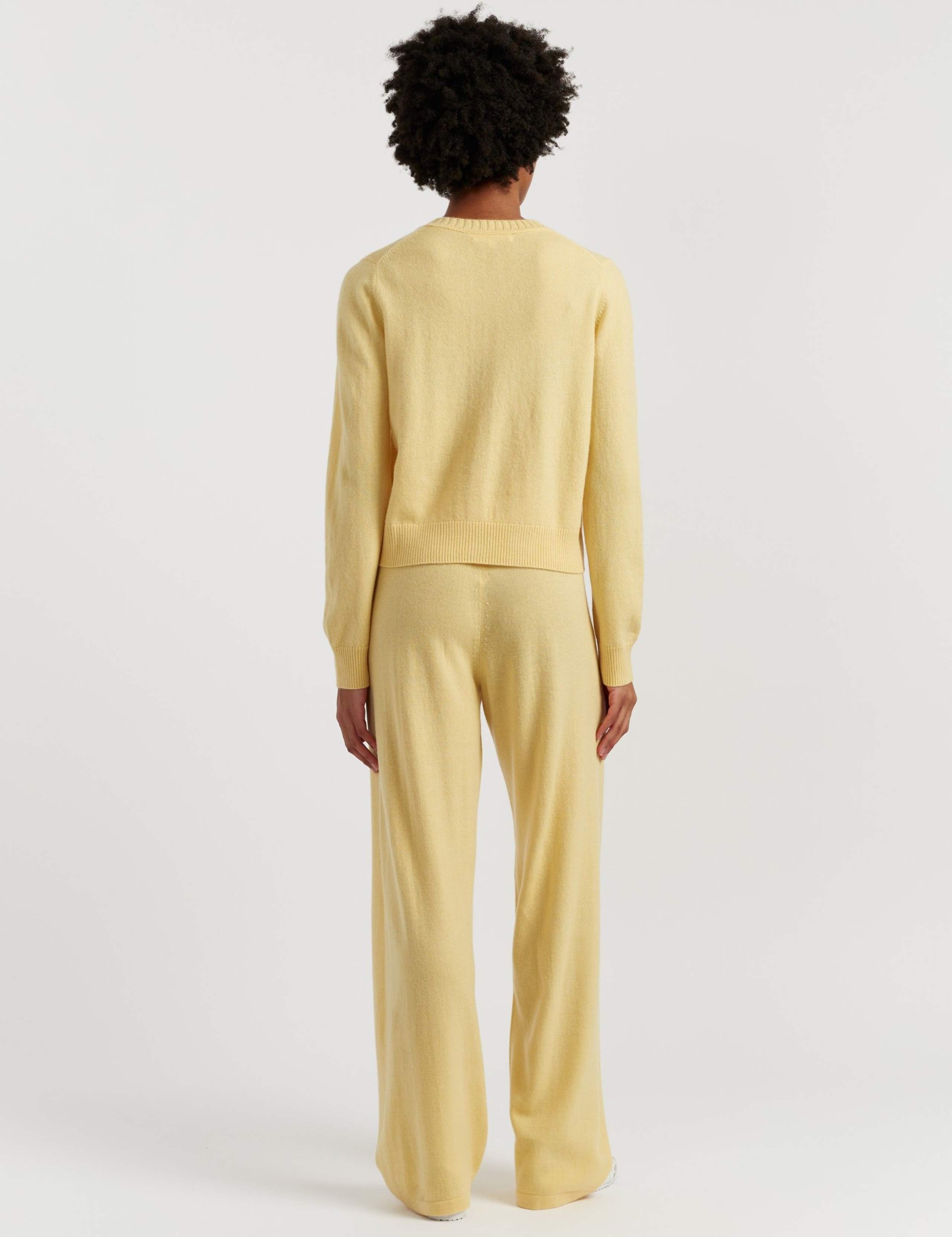 Wool Rich Button Front Cardigan with Cashmere 3 of 4