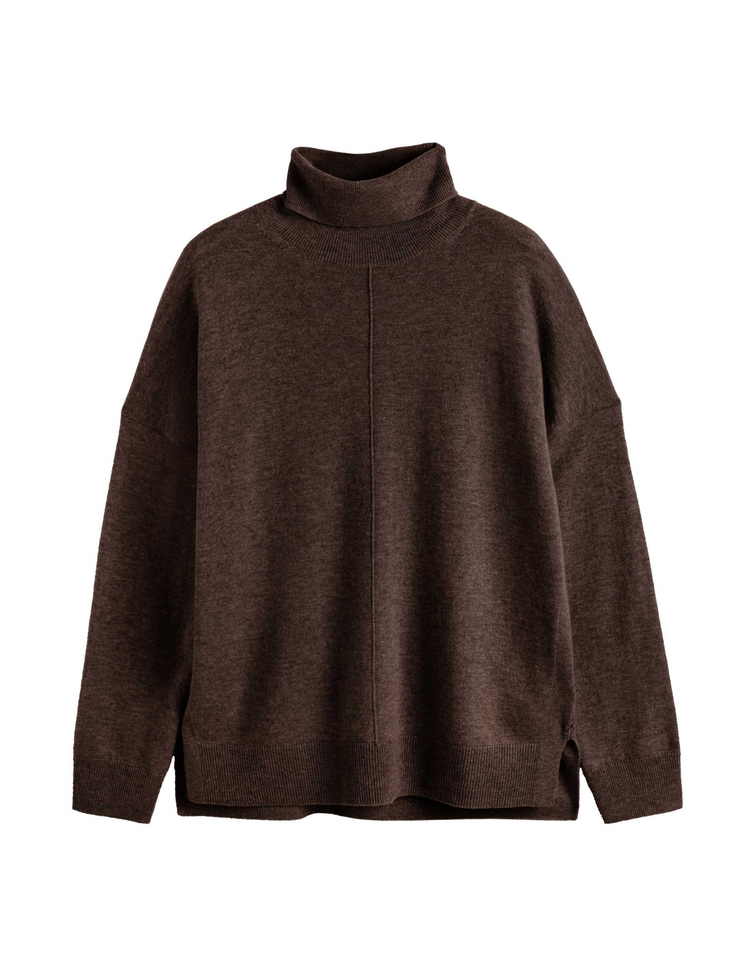 Wool Rich Roll Neck Jumper with Cashmere 2 of 4