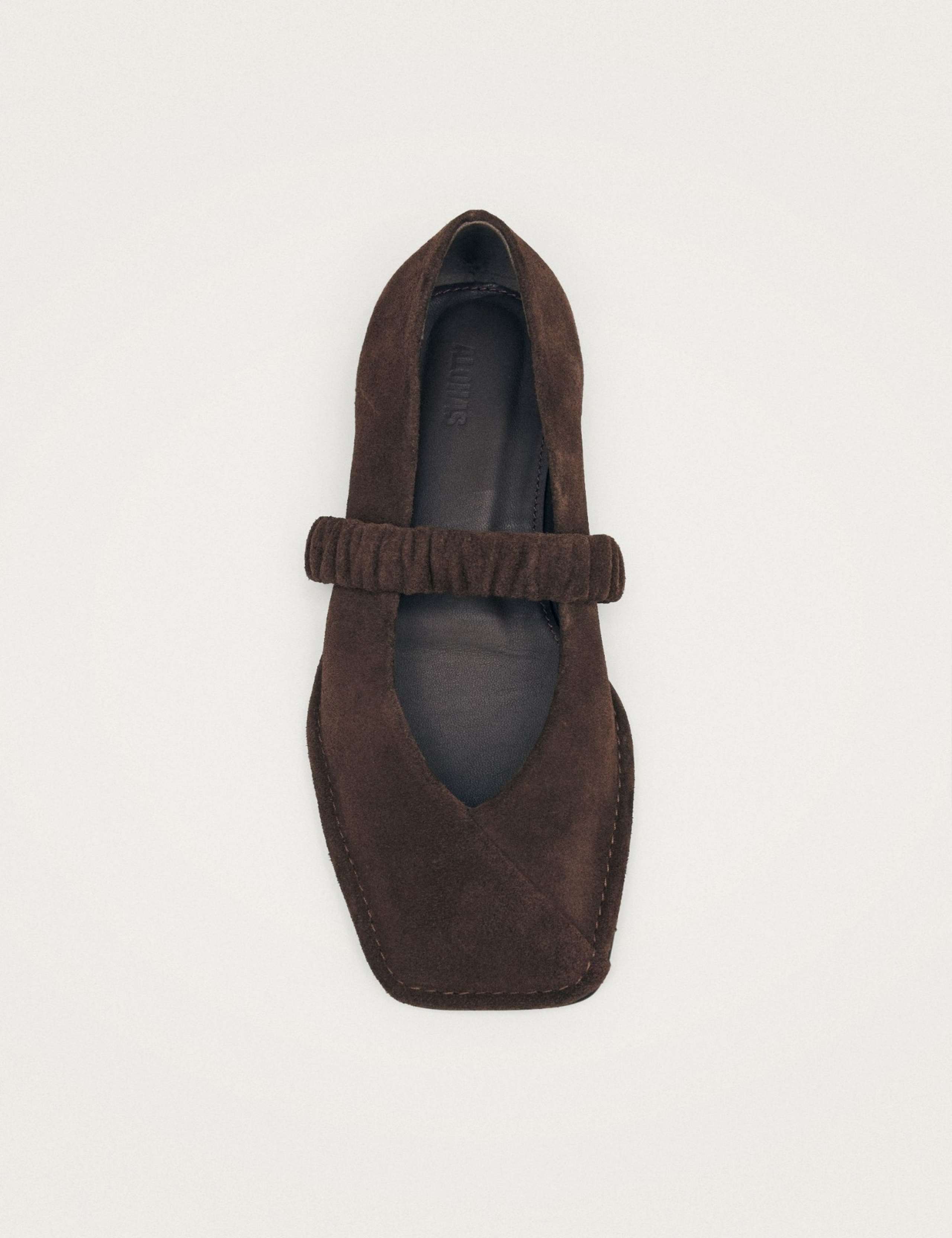 Leather Slip On Flat Pumps 4 of 6