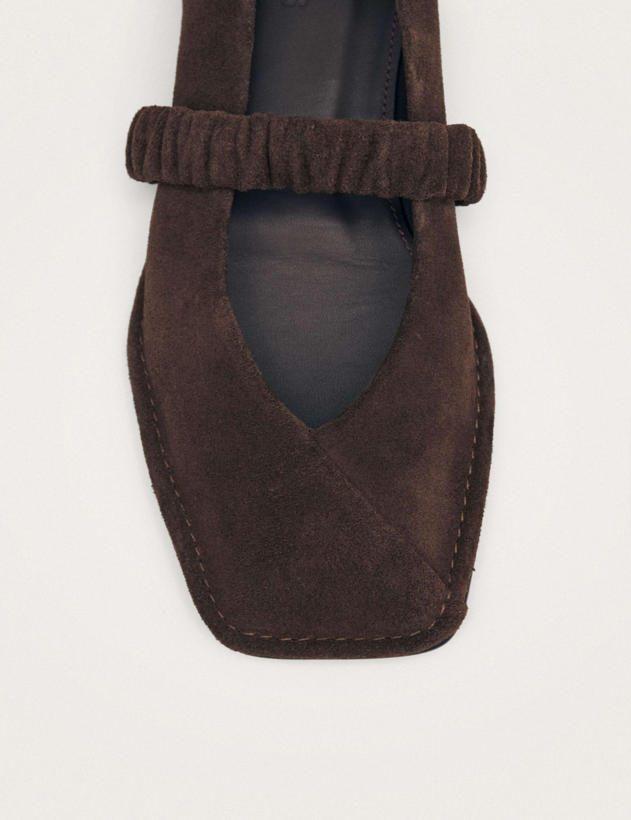 Leather Slip On Flat Pumps 6 of 6