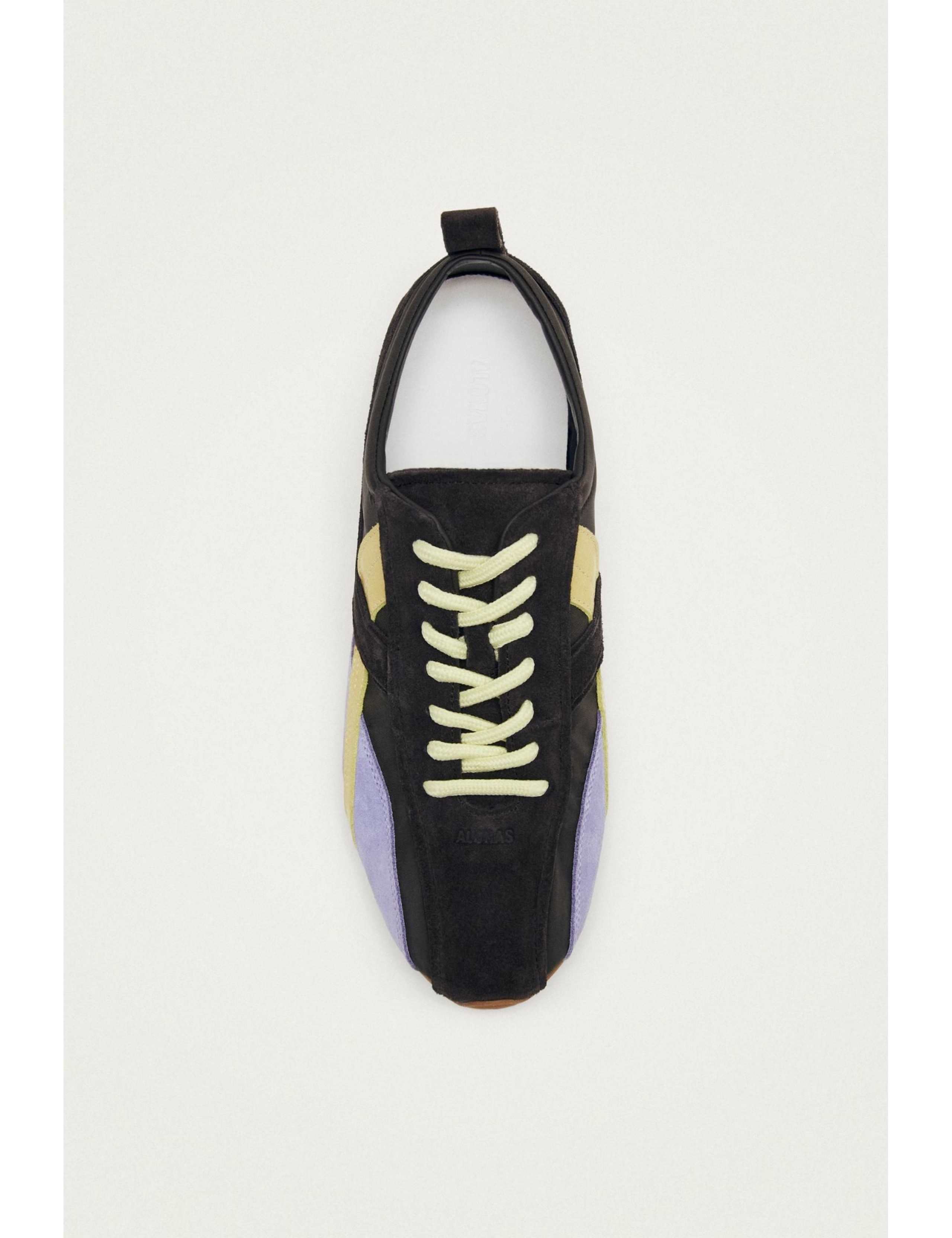 Suede Lace Up Trainers 2 of 7