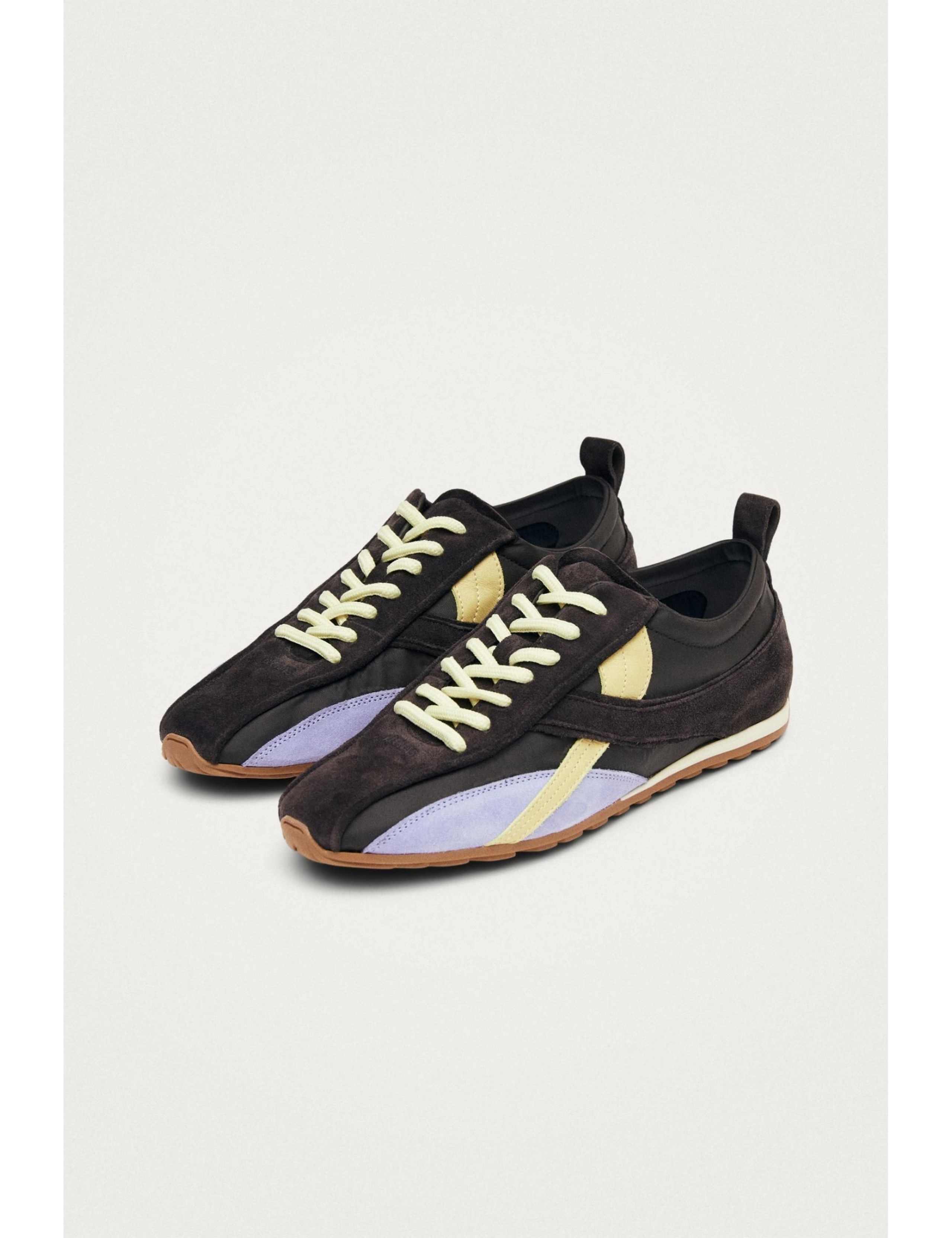 Suede Lace Up Trainers 3 of 7