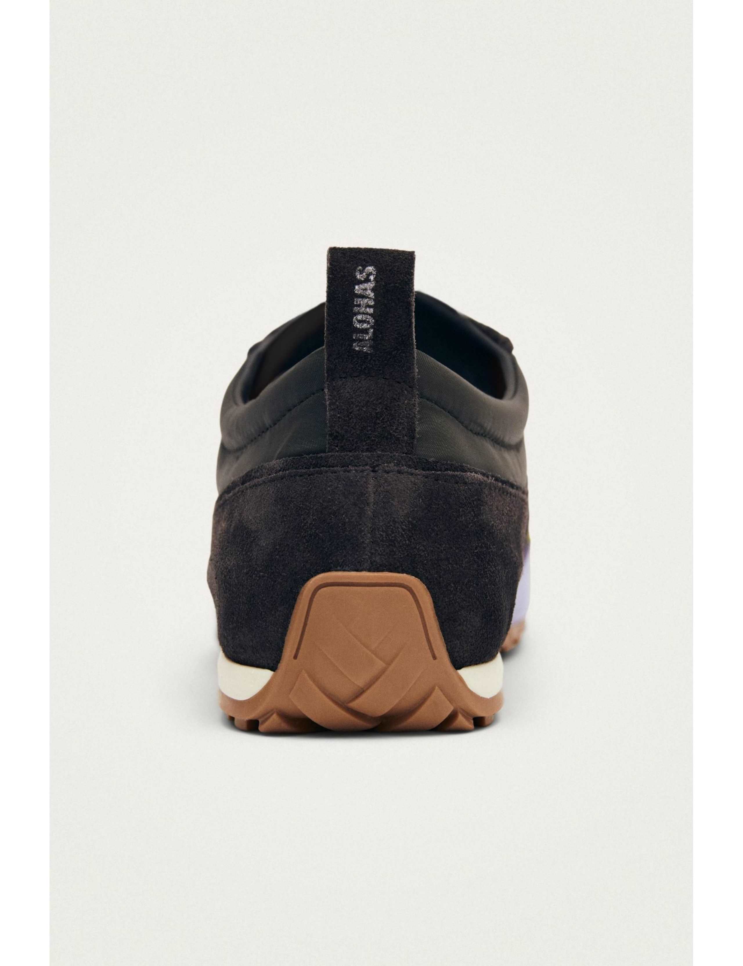 Suede Lace Up Trainers 7 of 7