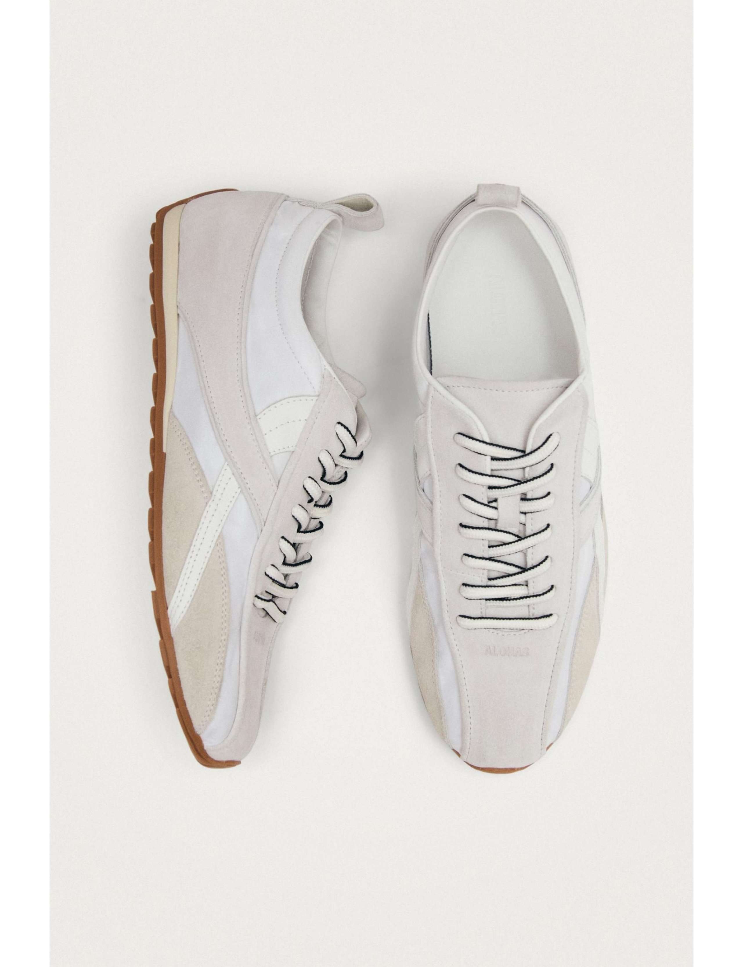 Suede Lace Up Trainers 5 of 7