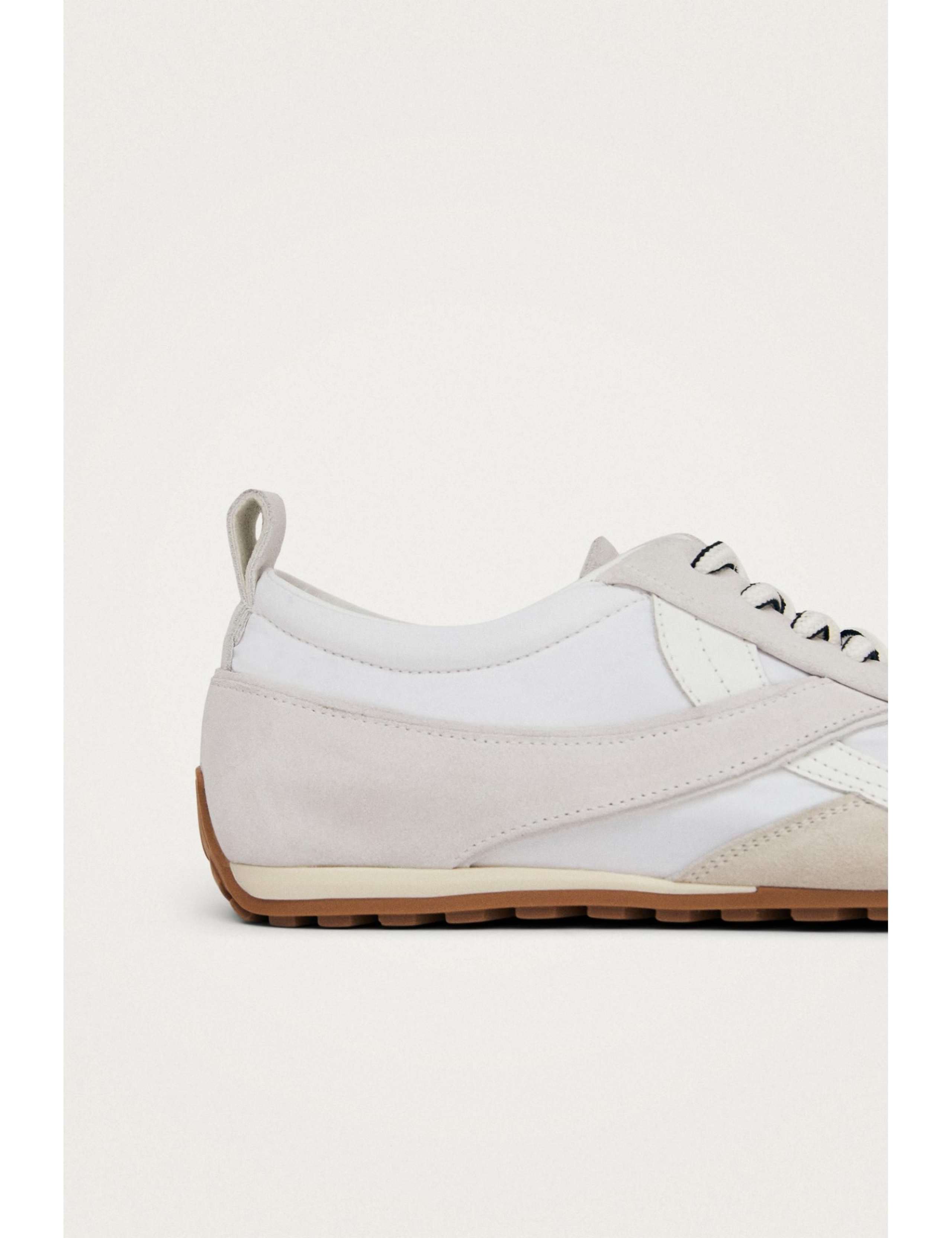 Suede Lace Up Trainers 6 of 7