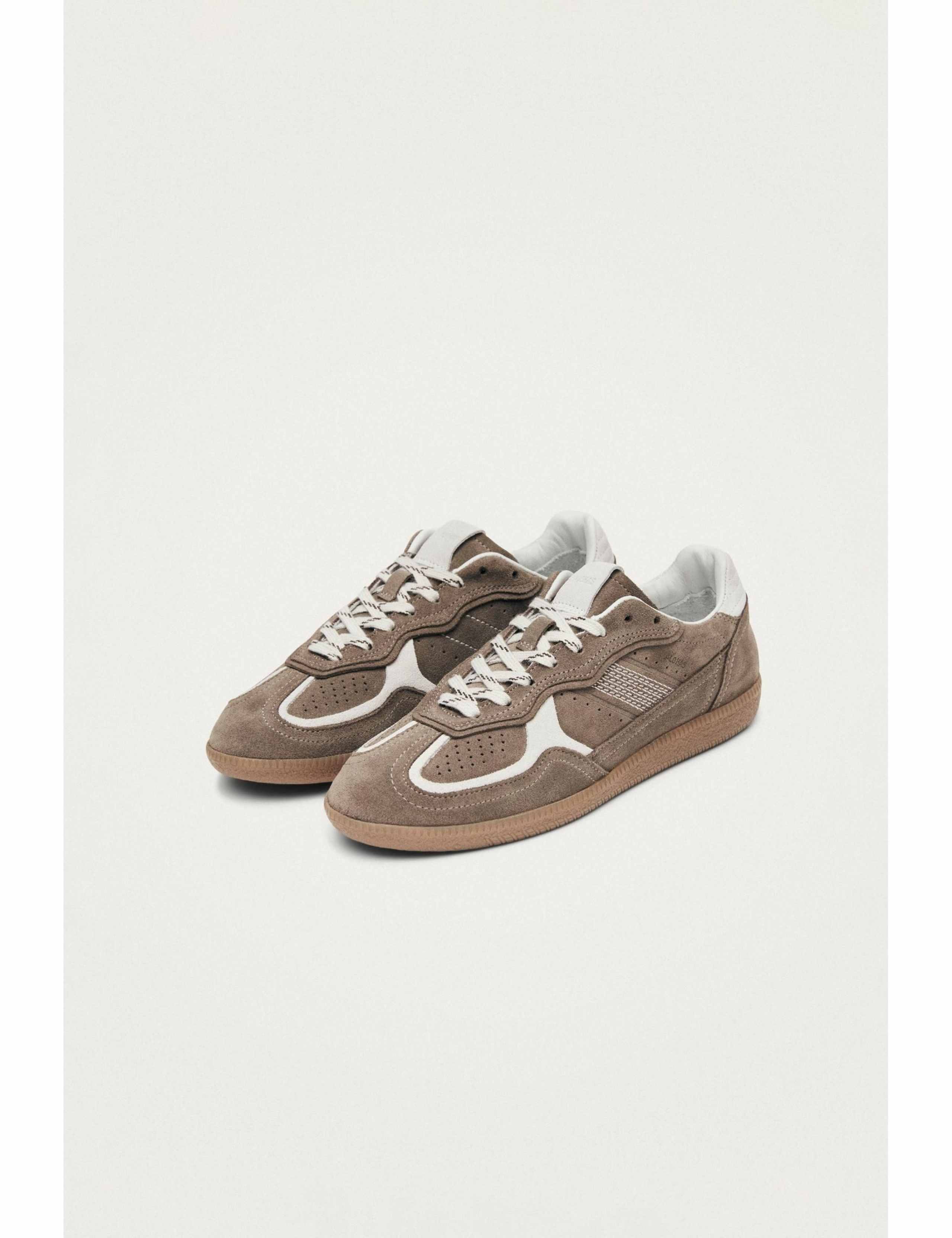 Leather Lace Up Trainers 3 of 7