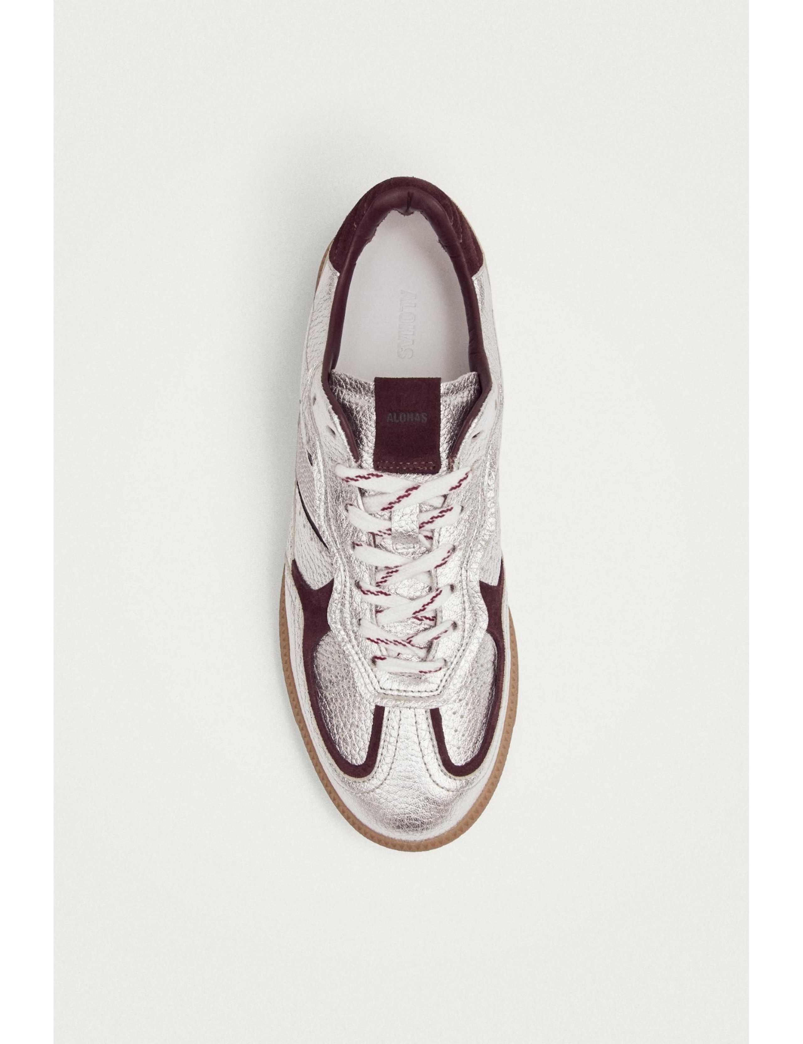 Leather Lace Up Trainers 2 of 7