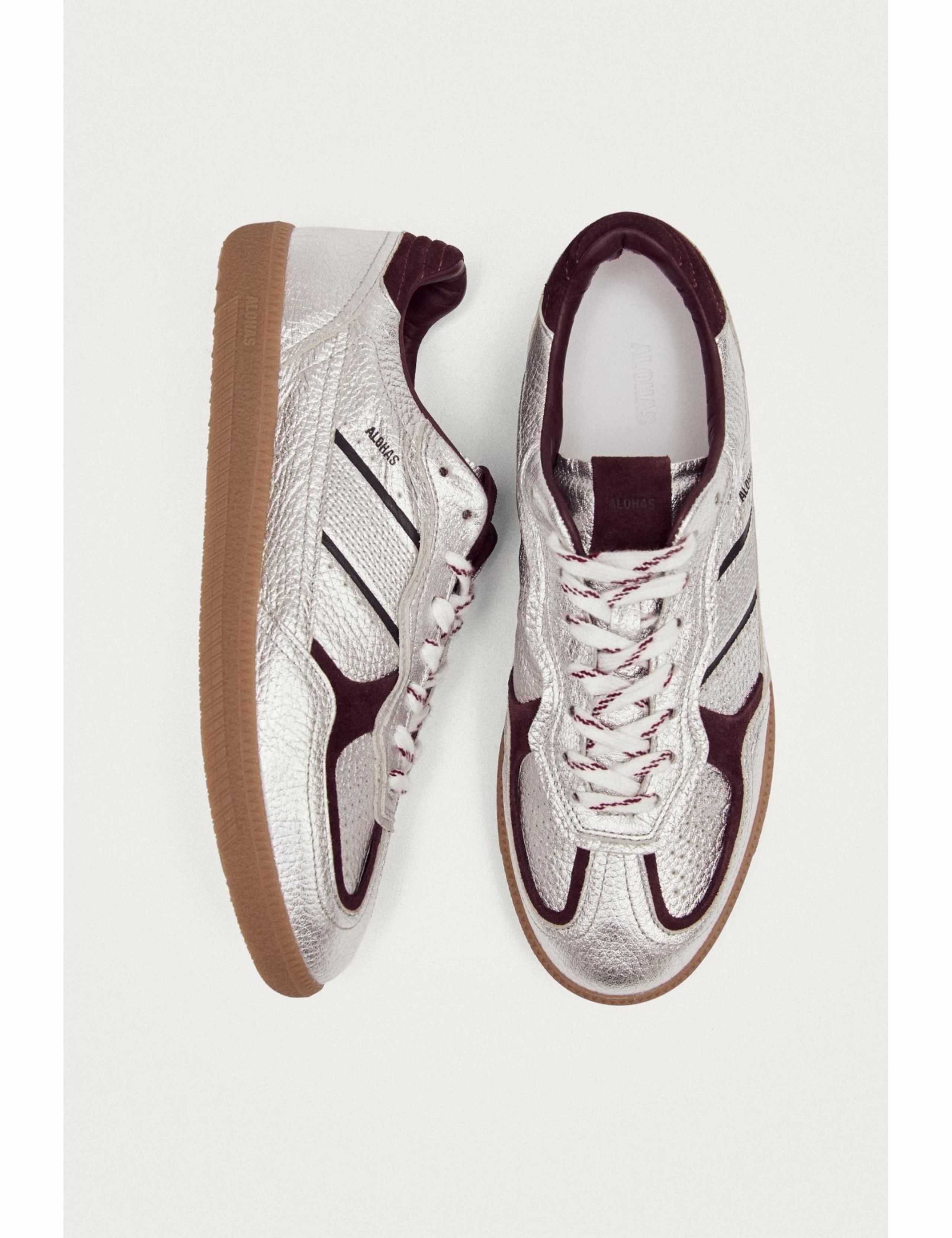 Leather Lace Up Trainers 5 of 7