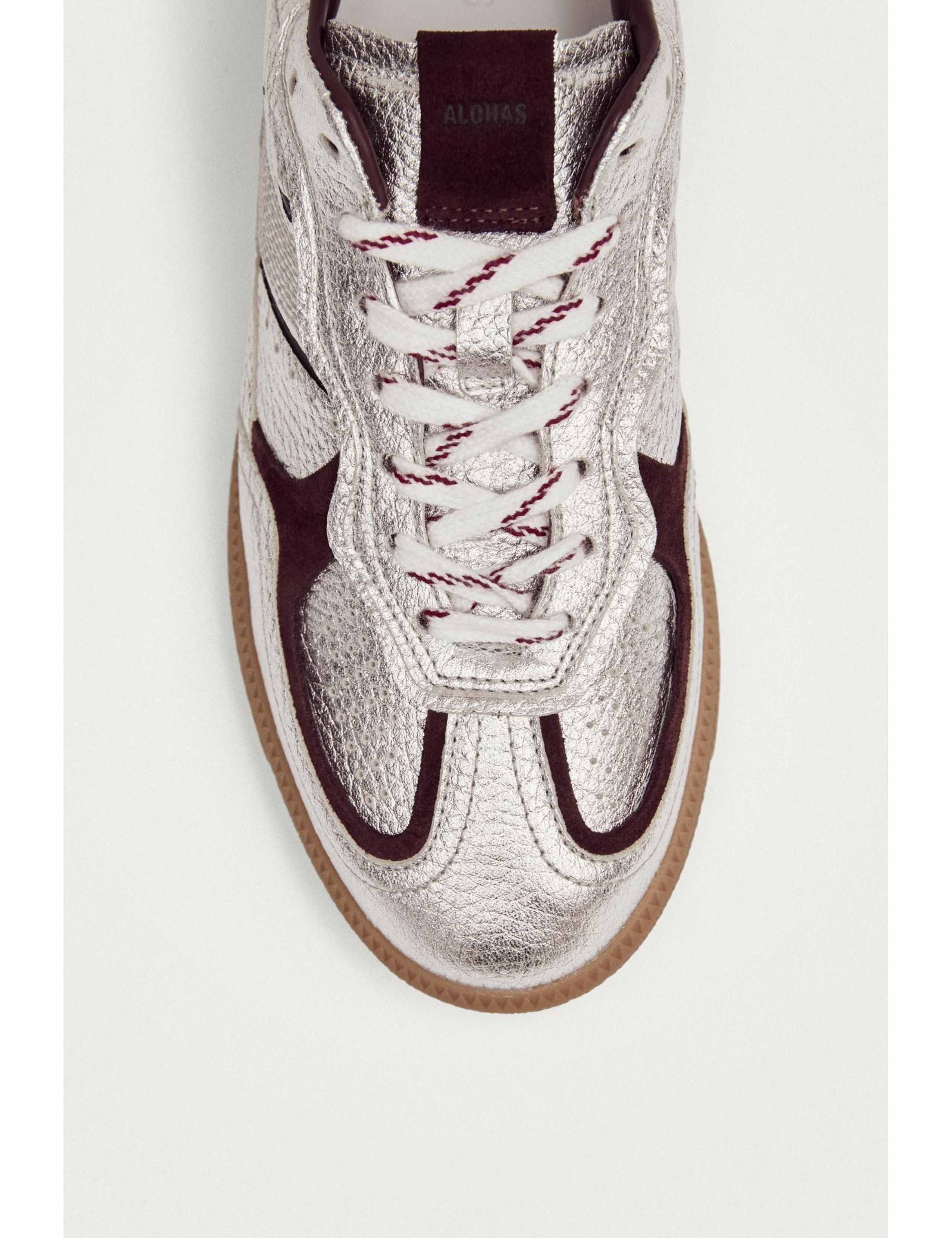 Leather Lace Up Trainers 7 of 7