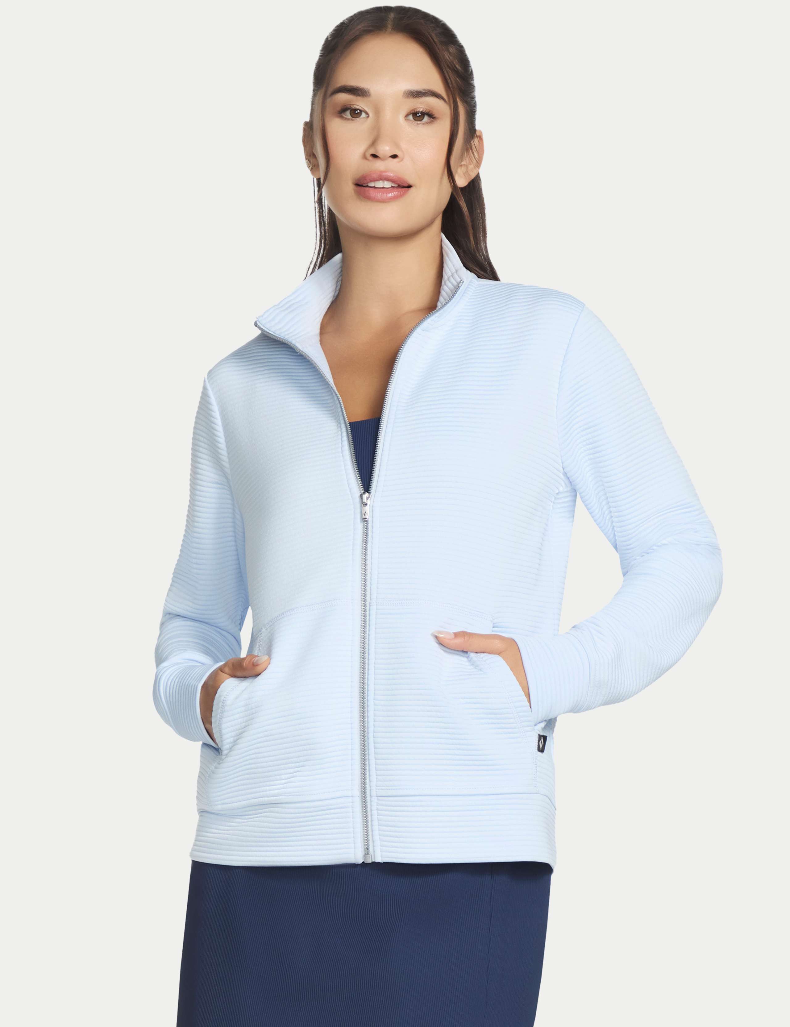 The GO WALK Everywhere Zip Up Jacket 1 of 4