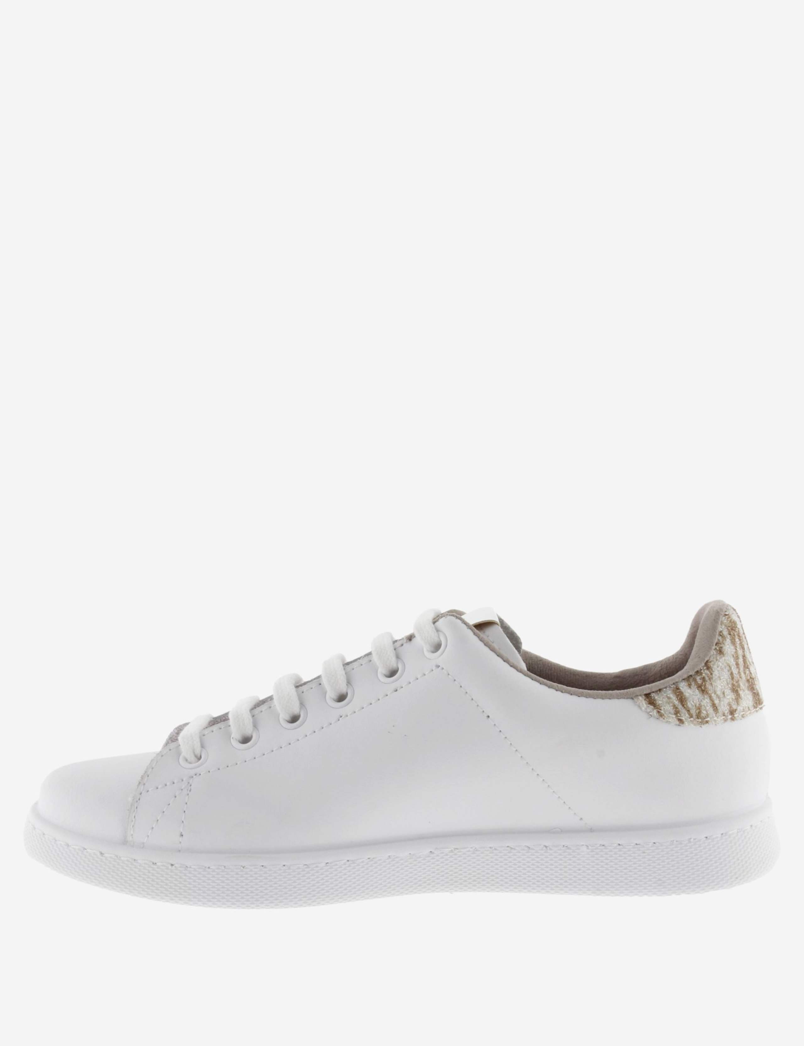 Leather Lace Up Glitter Side Detail Trainers 5 of 5