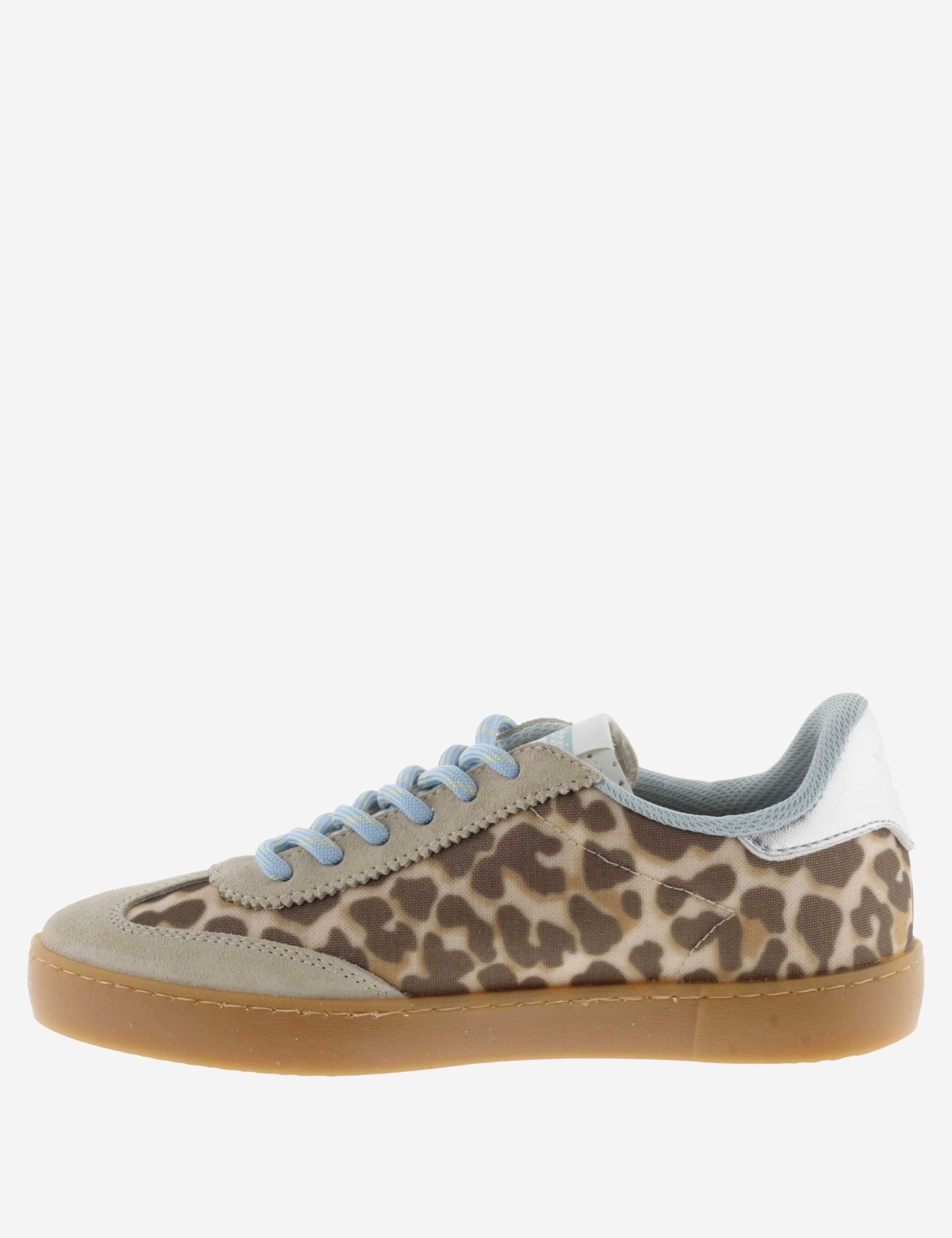 Leopard Print Cup Sole Trainers 5 of 5