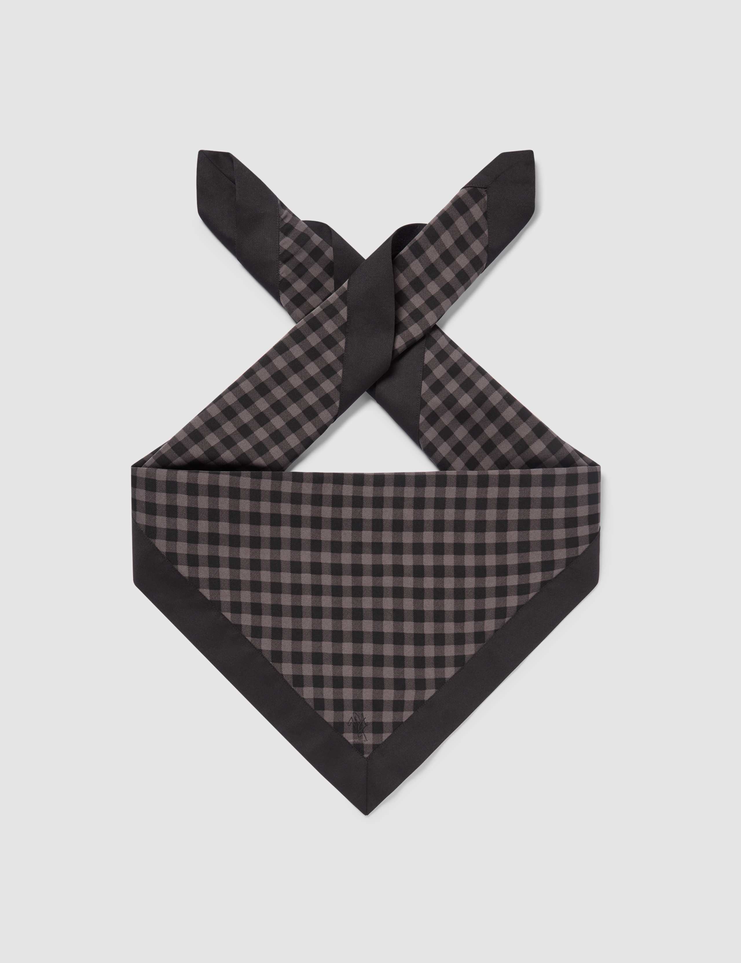 Gingham Triangle Scarf 5 of 7
