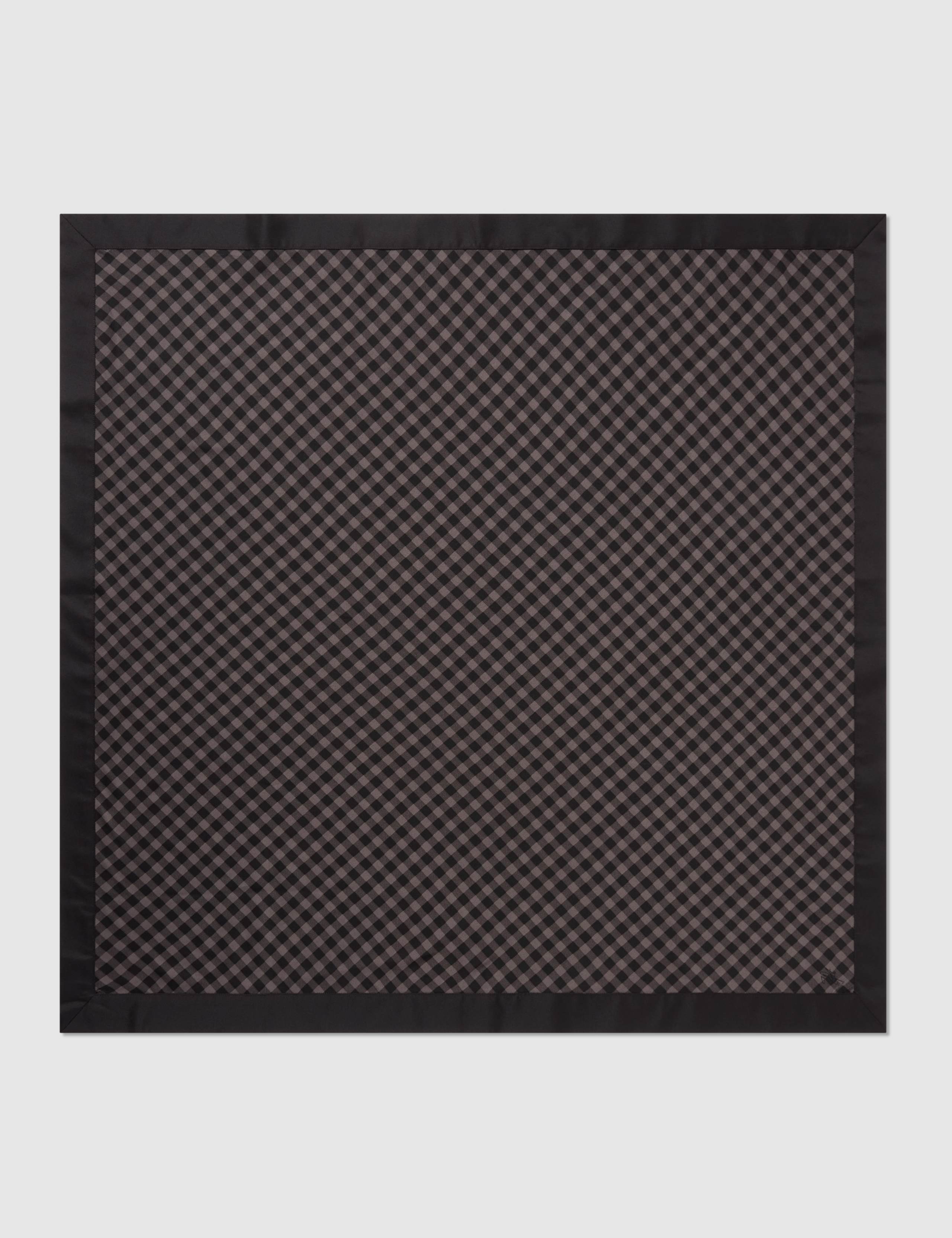 Gingham Triangle Scarf 7 of 7