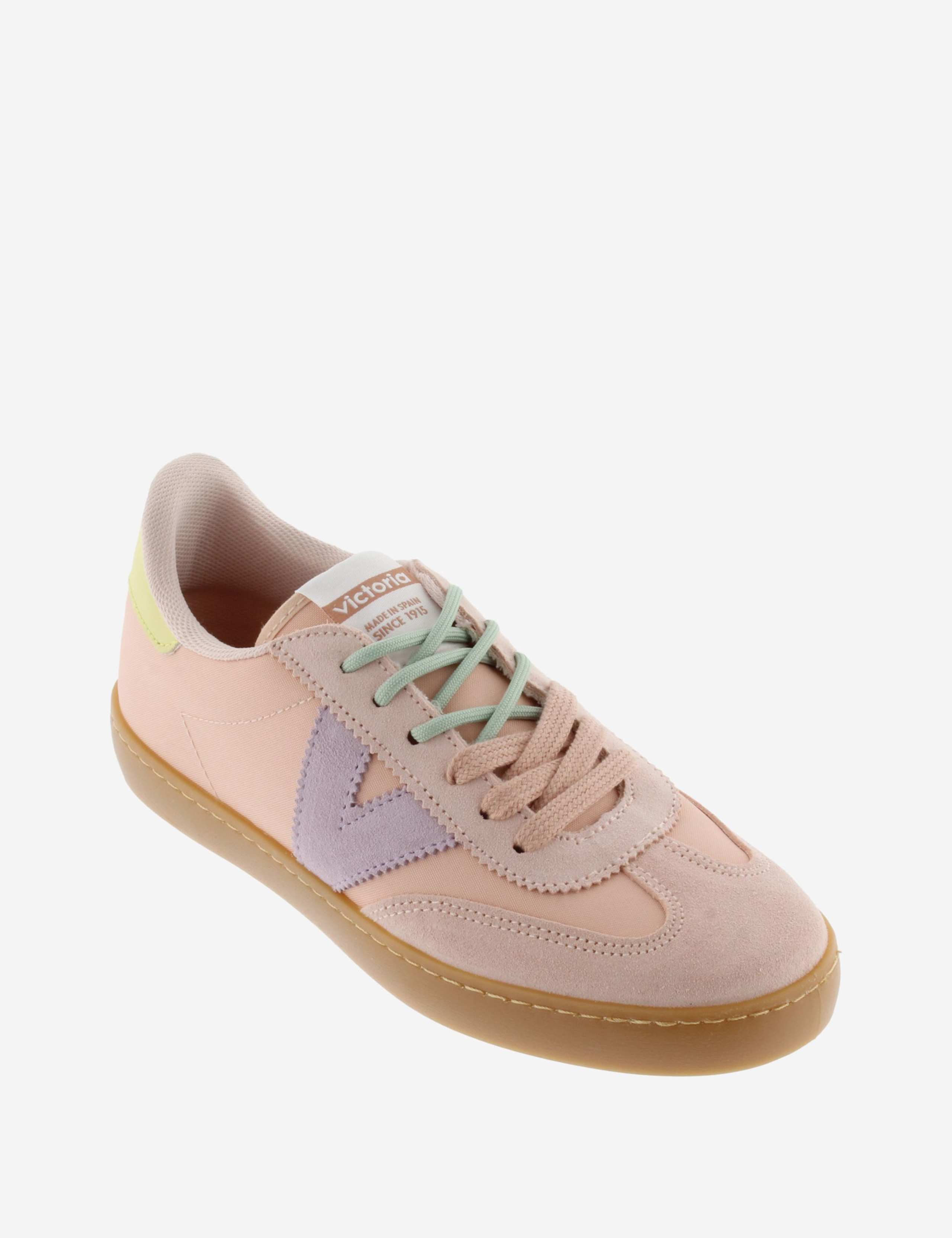 Lace Up Colour-Block Side Detail Trainers 2 of 5