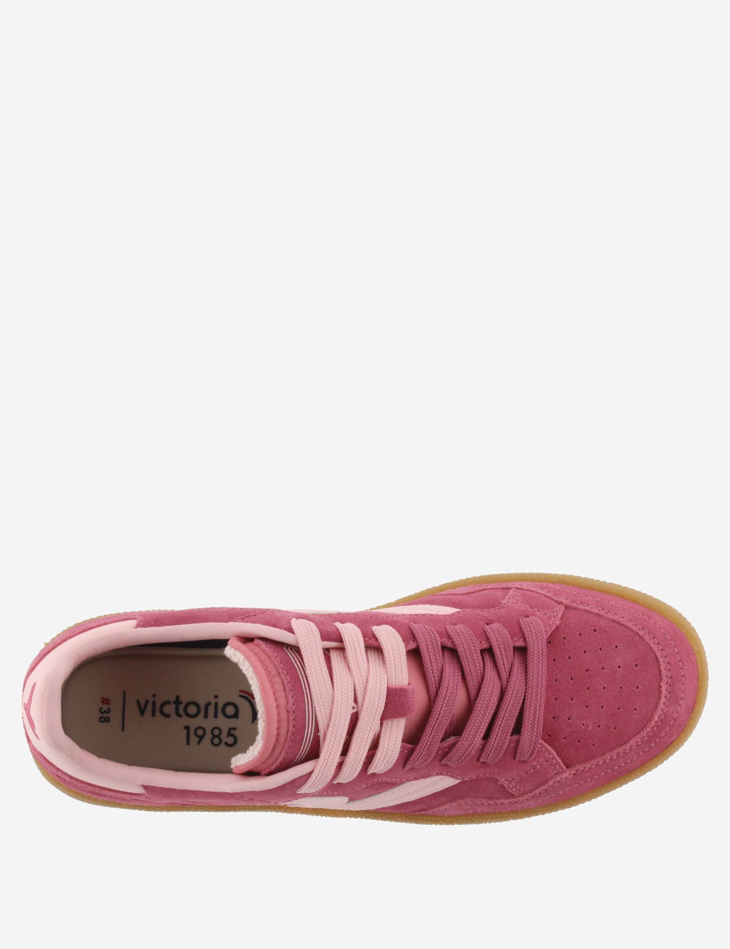 Suede Cup Sole Trainers 2 of 5