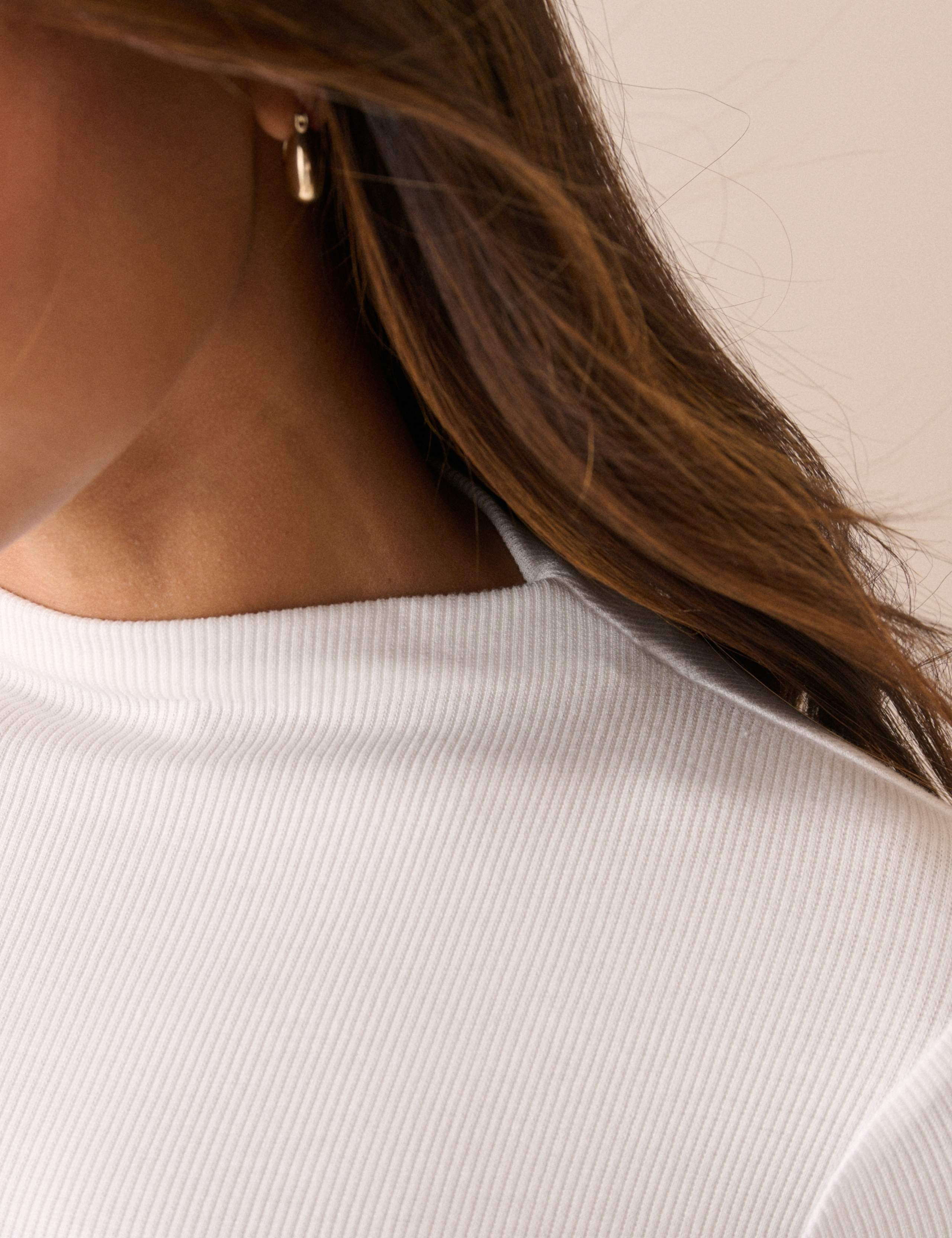 Ribbed High Neck Top 5 of 5