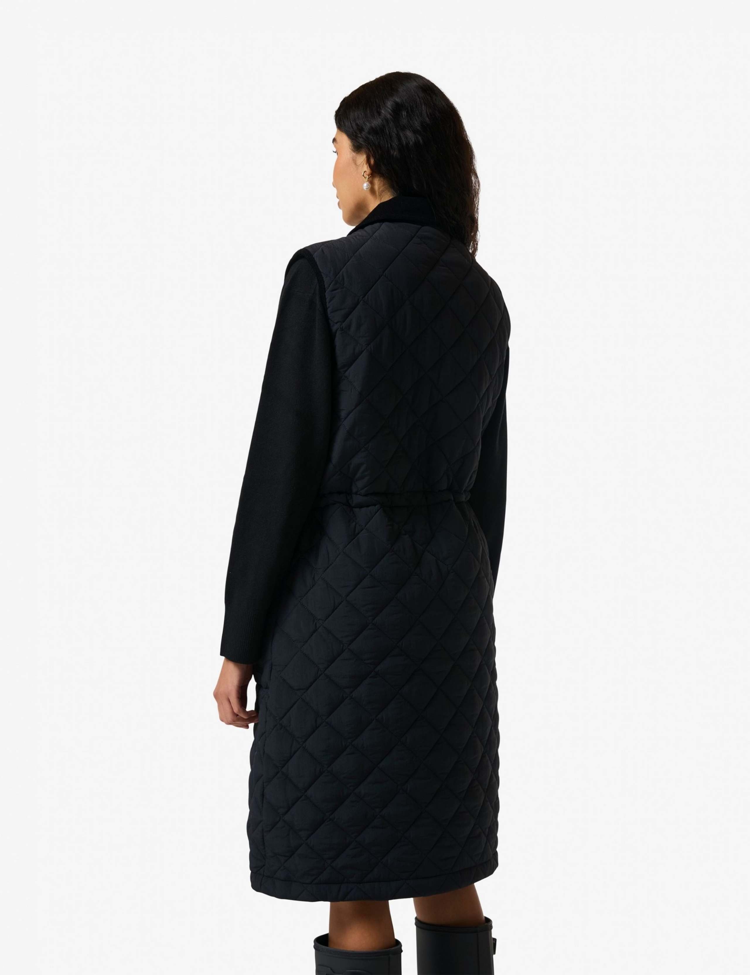 Quilted Longline Gilet 3 of 4