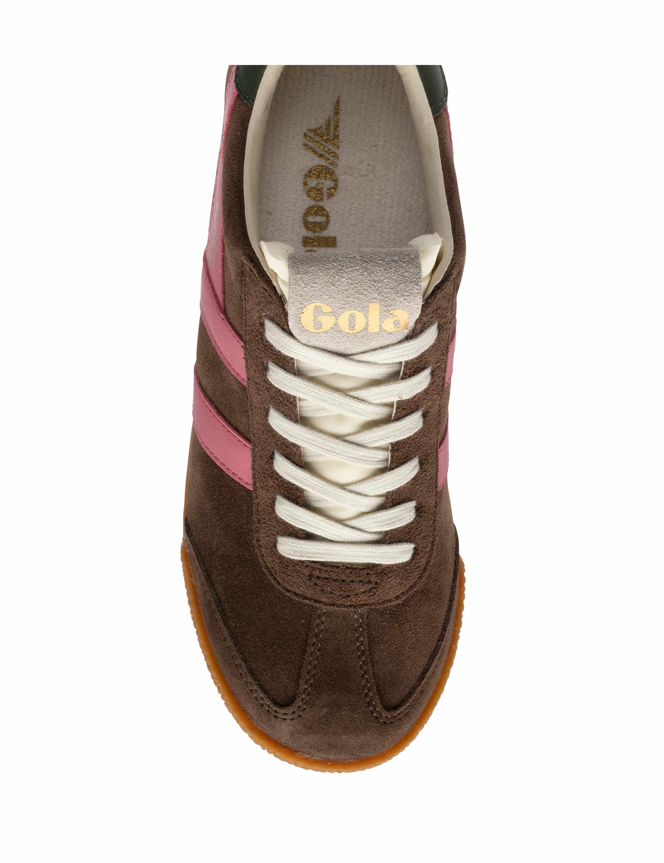Elan Suede Lace Up Trainers 3 of 5