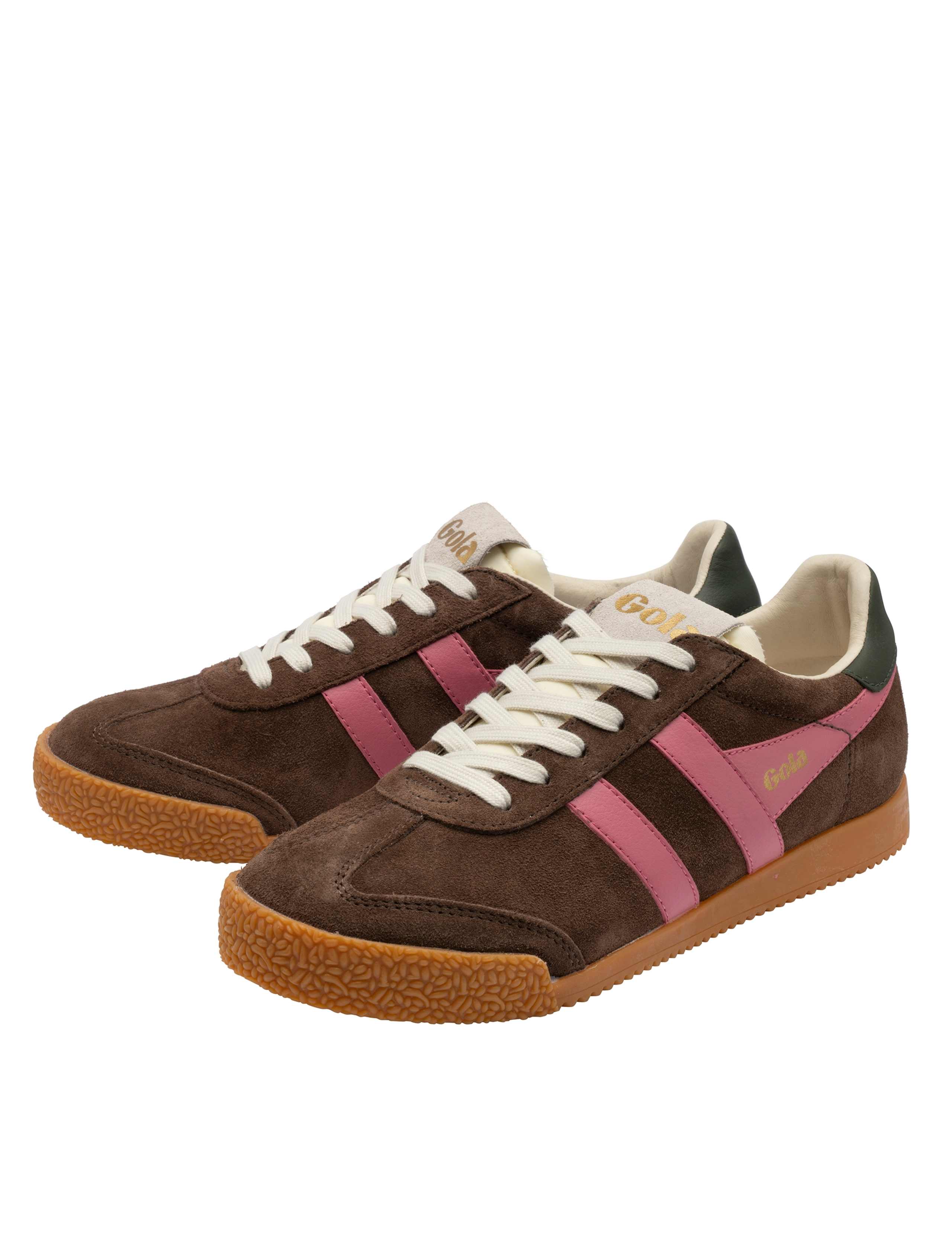Elan Suede Lace Up Trainers 4 of 5