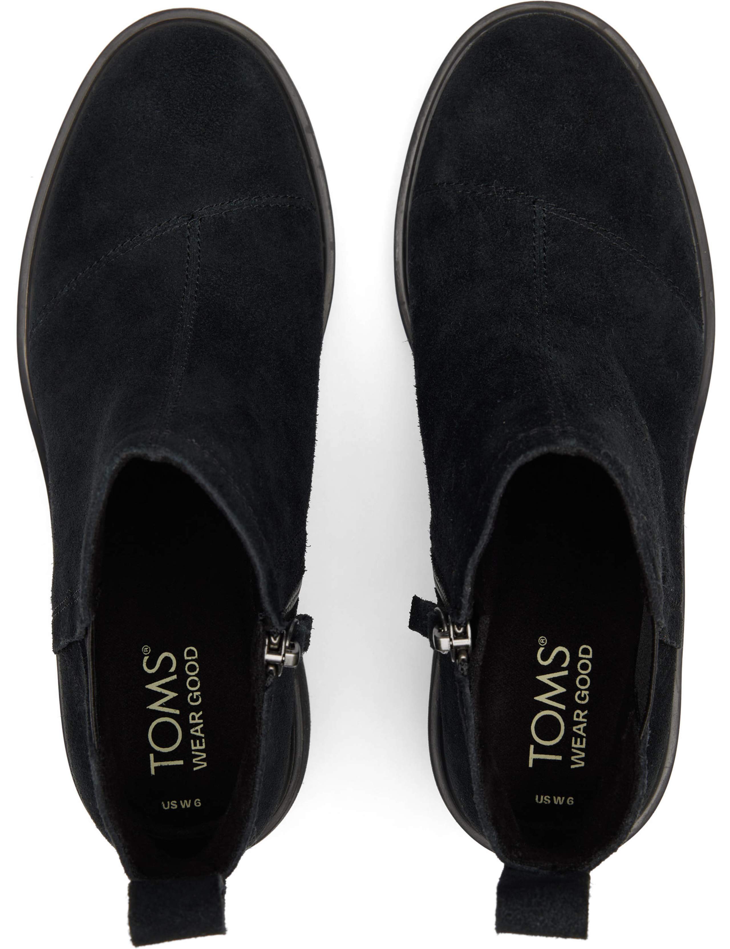 Suede Platform Ankle Boots 3 of 4