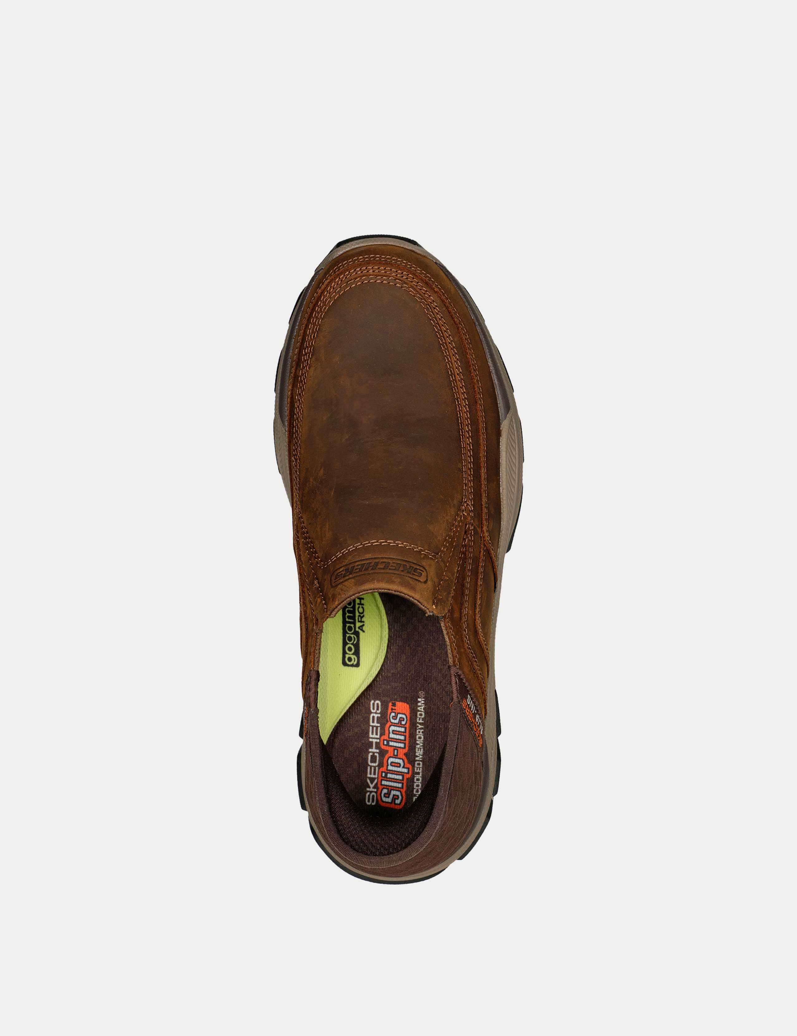 Extra Wide Fit Respected Elgin Slip-ins Leather Trainers 4 of 5