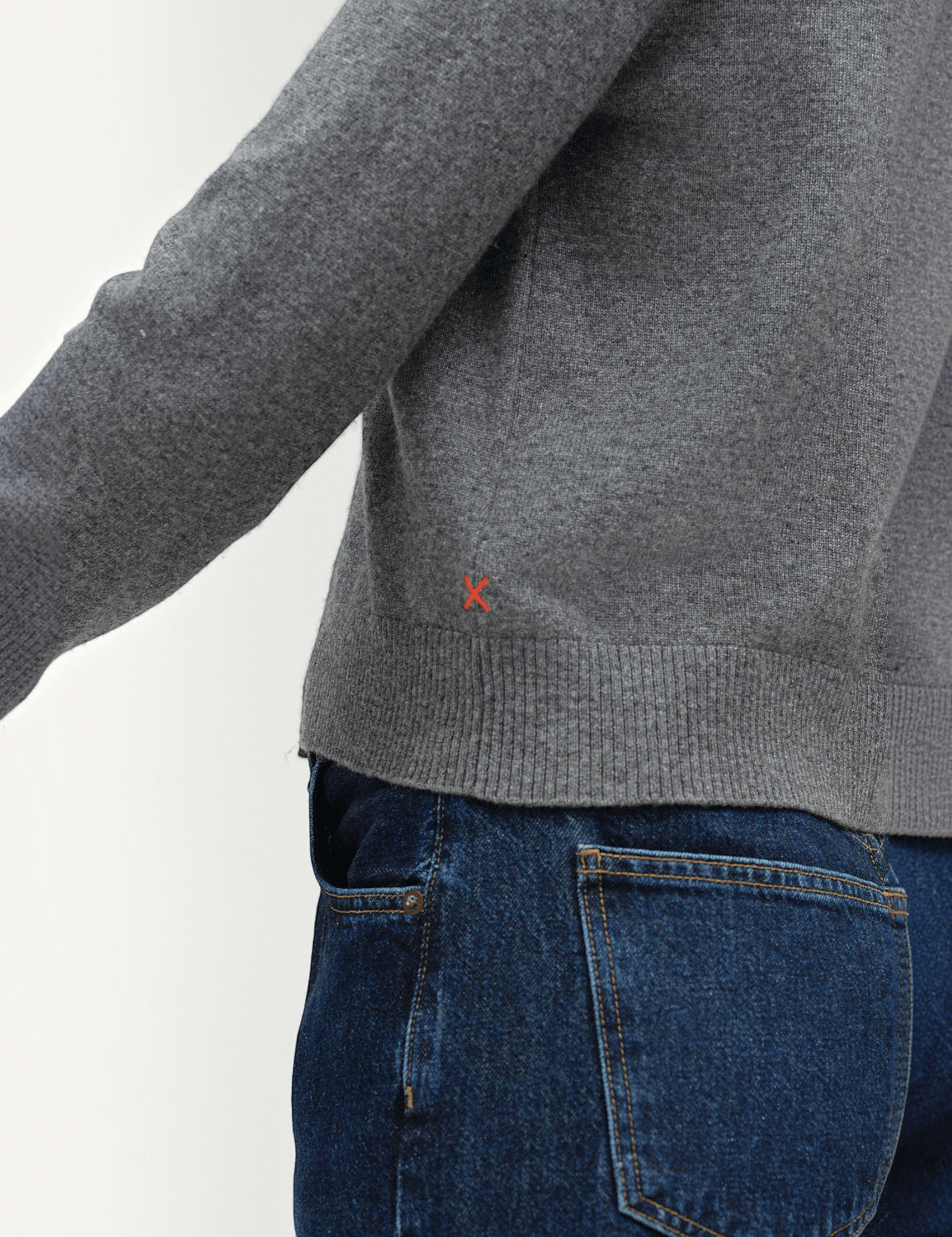 Regular Fit Crew Neck Cardigan with Wool 5 of 5