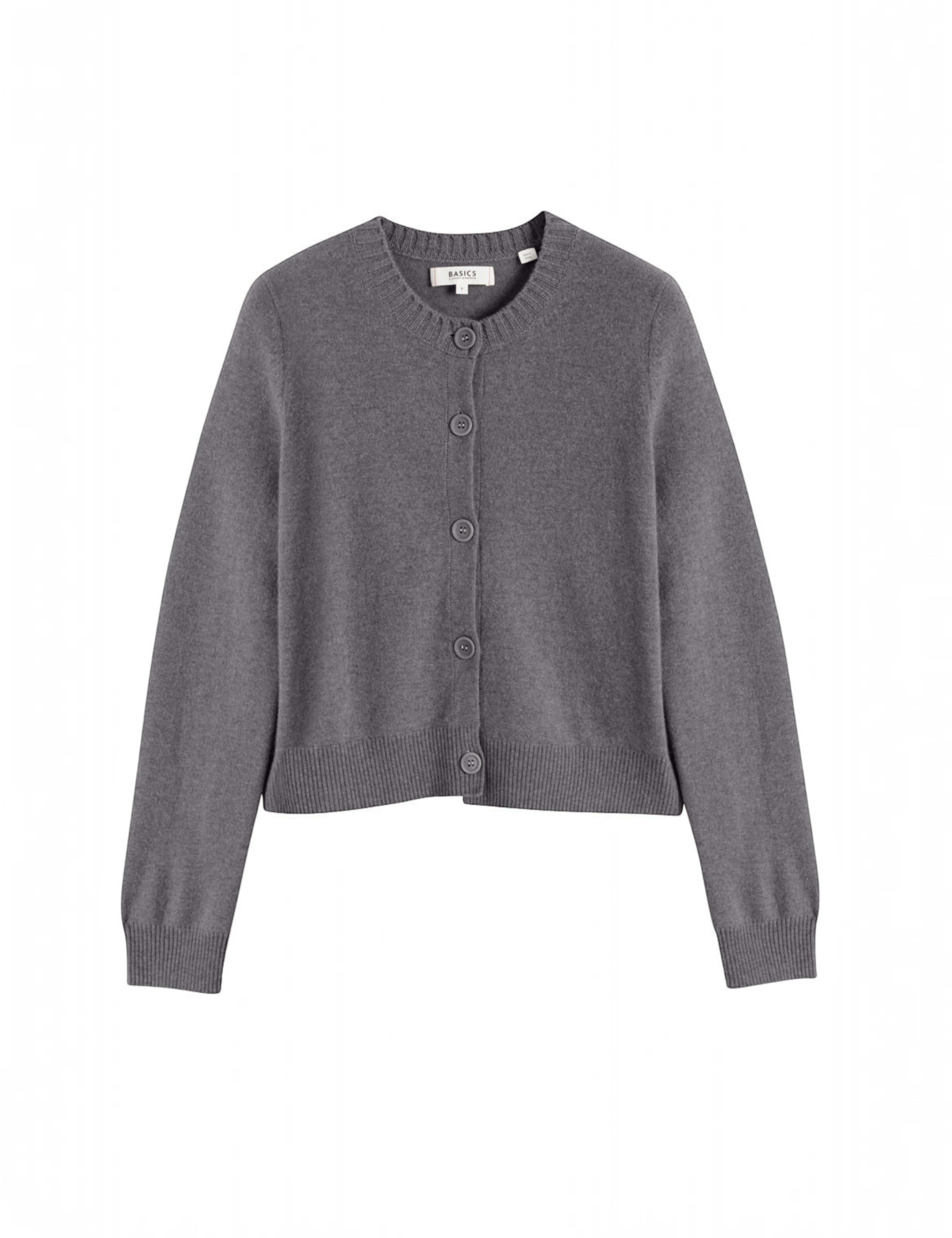 Regular Fit Crew Neck Cardigan with Wool 2 of 5