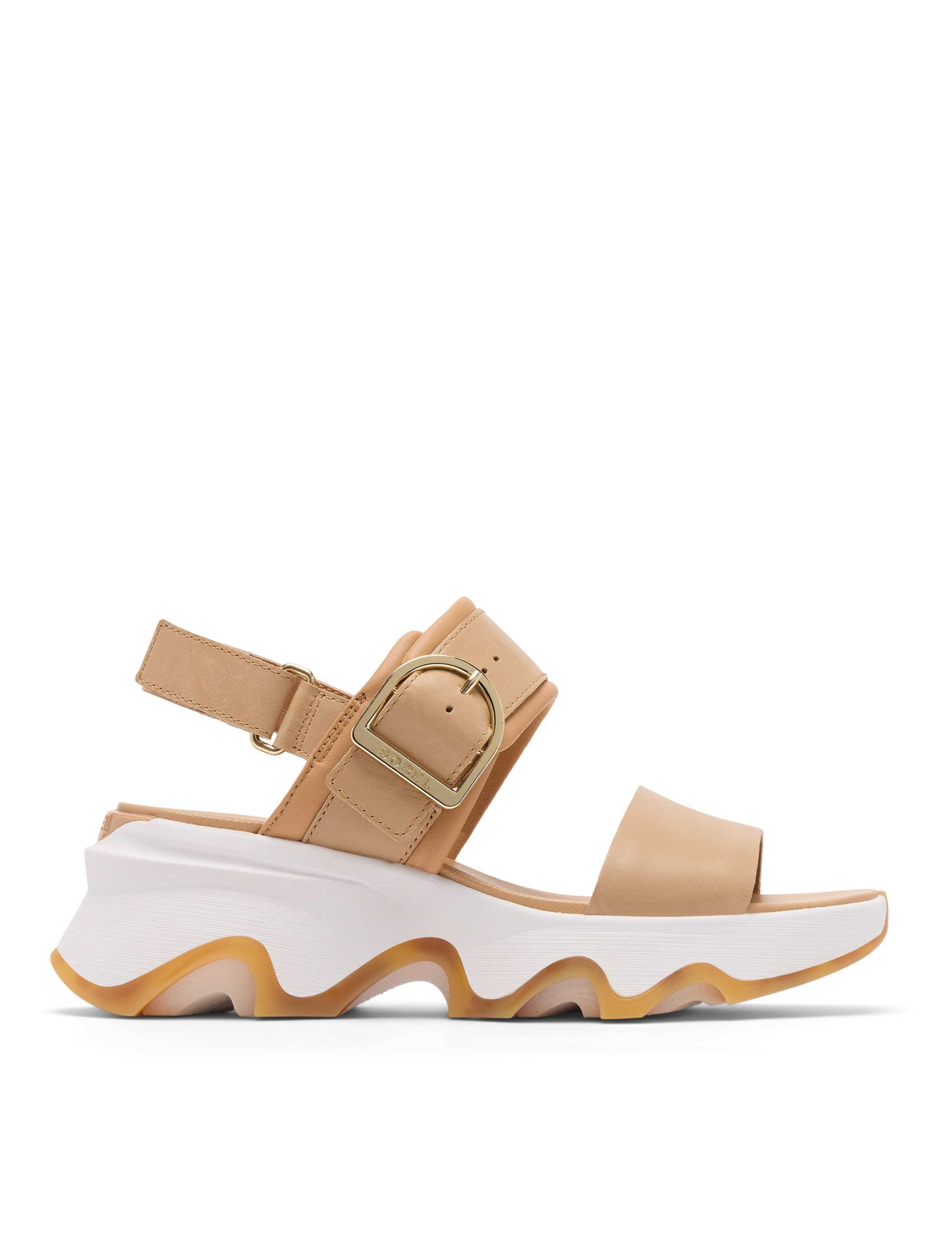 Kinetic™ Impact Leather Wedge Sandals 1 of 9