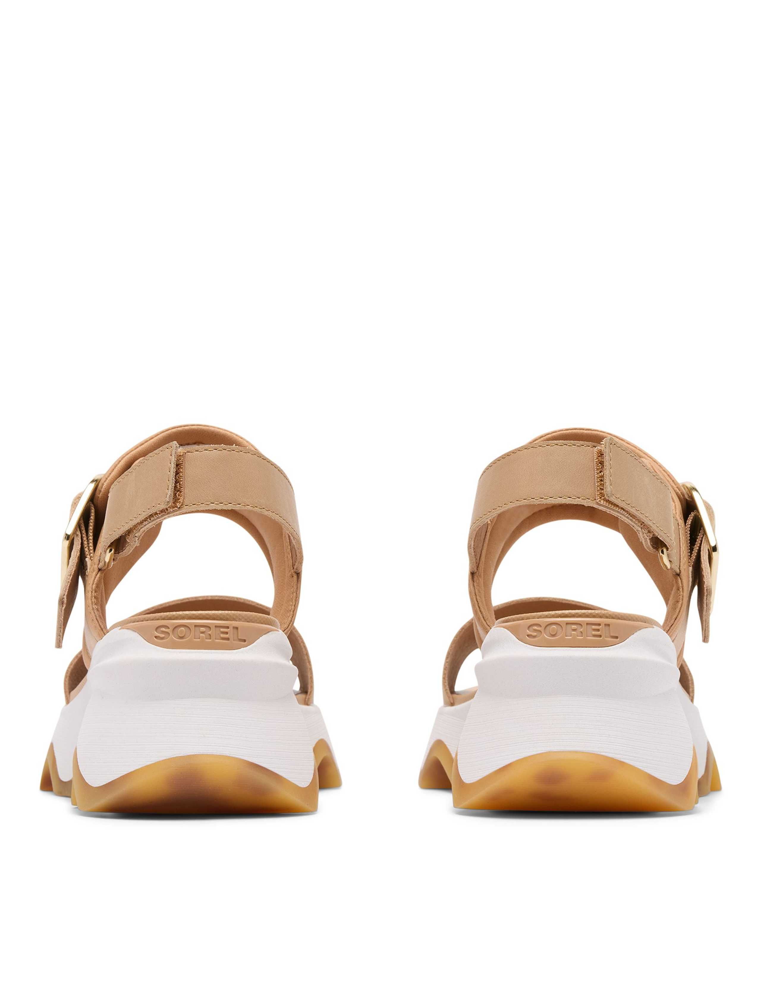 Kinetic™ Impact Leather Wedge Sandals 6 of 9