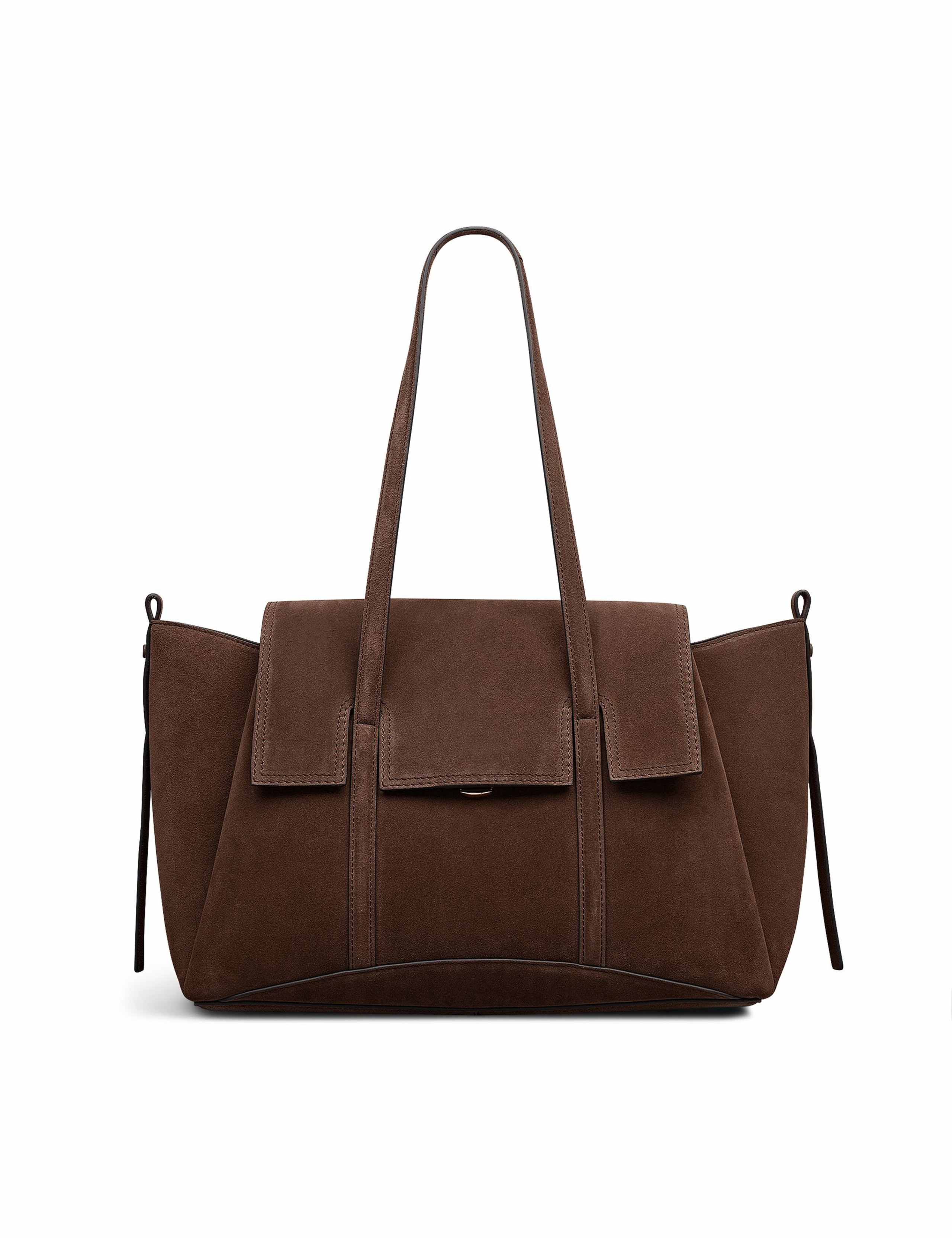 The Chancery Suede Shoulder Bag 1 of 5