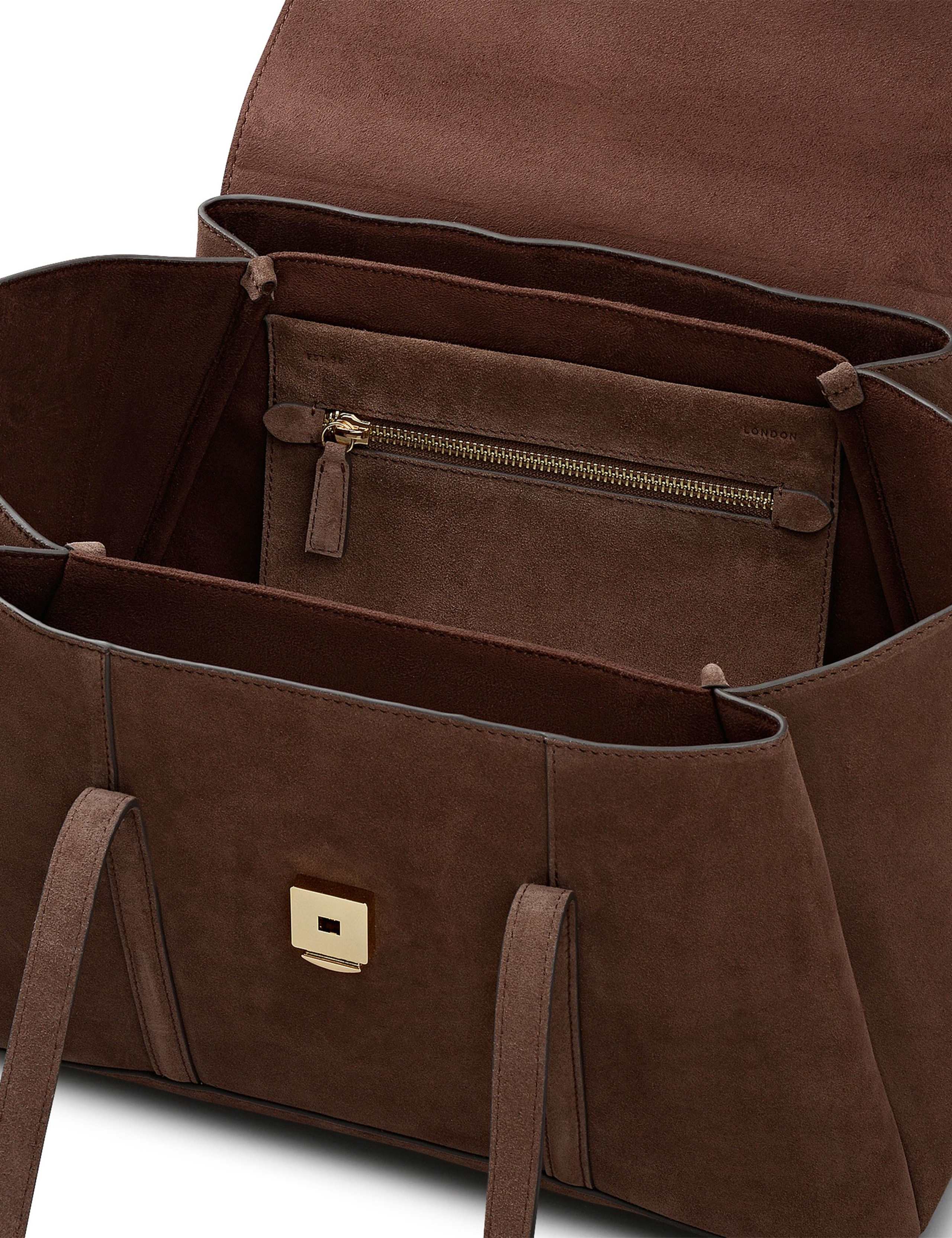 The Chancery Suede Shoulder Bag 5 of 5