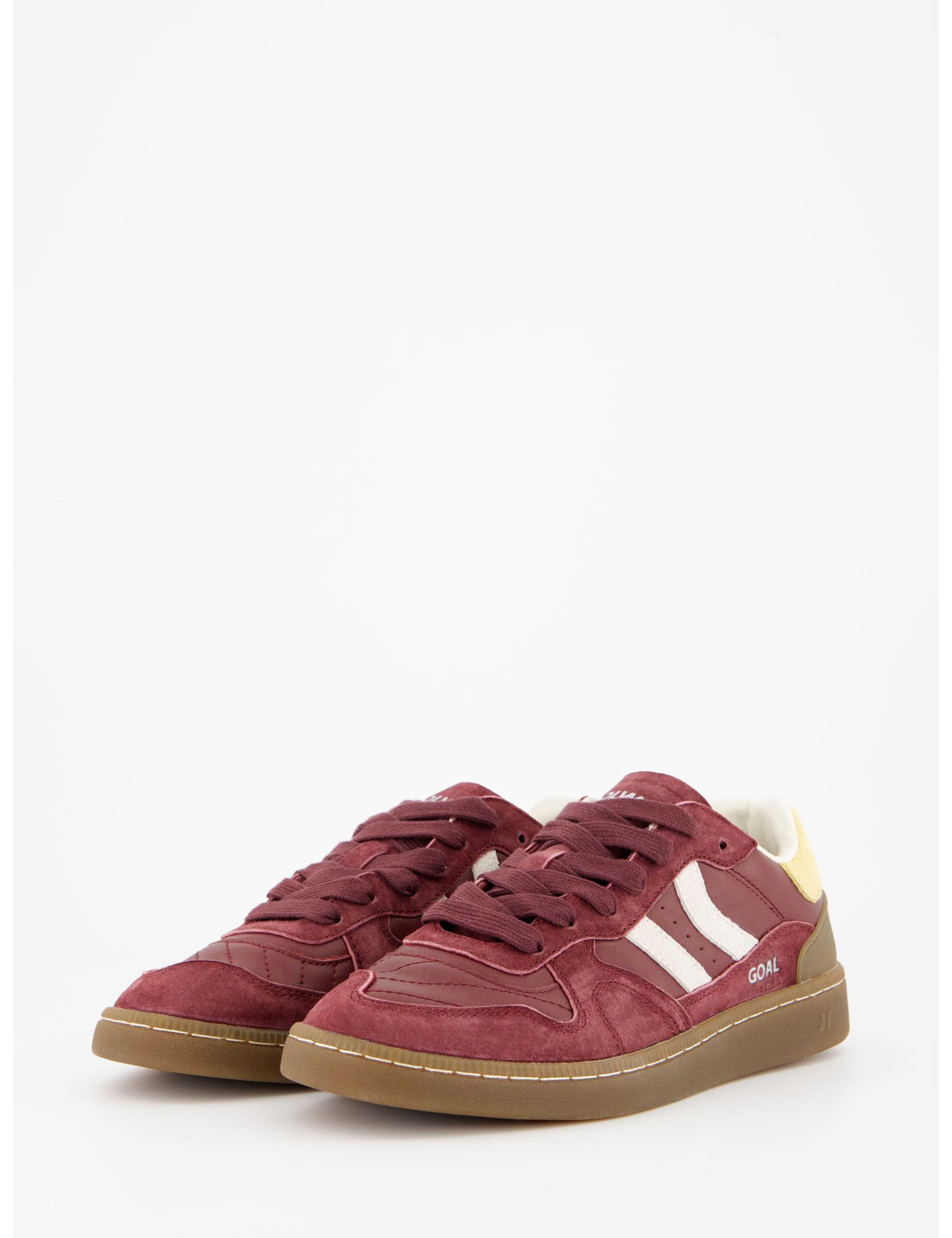 Goal Suede Lace Up Trainers 3 of 6