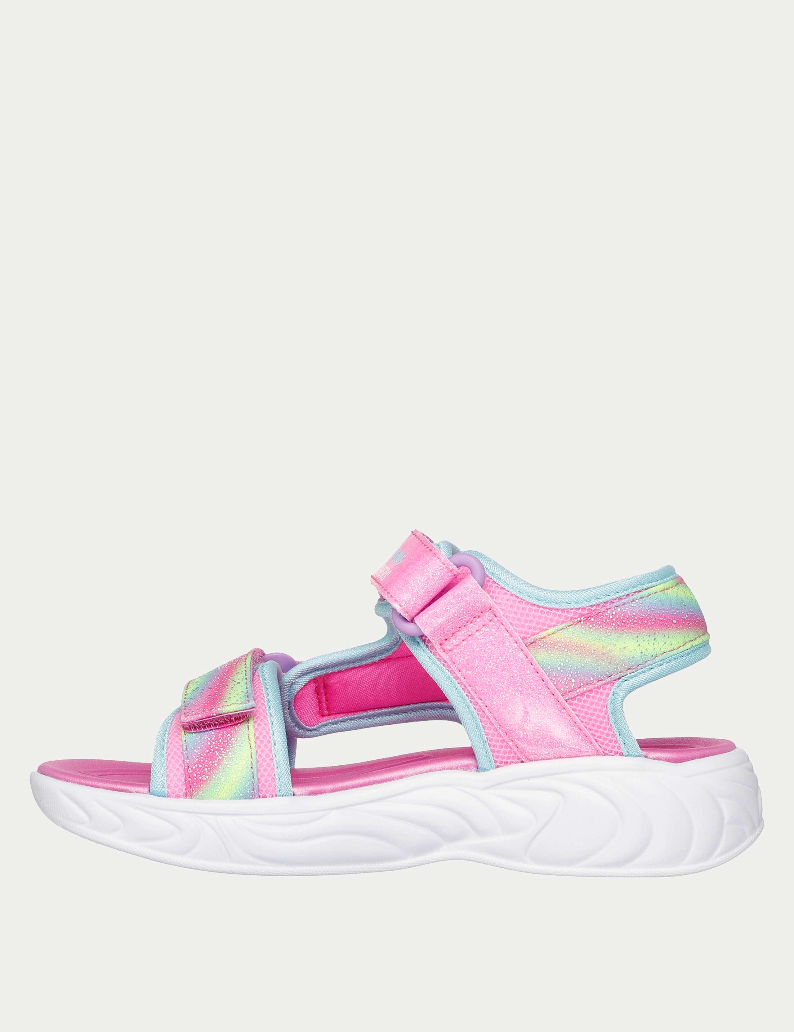 Kids' Light-up Unicorn Riptape Sandals (4 Small - 4 Large) 4 of 5