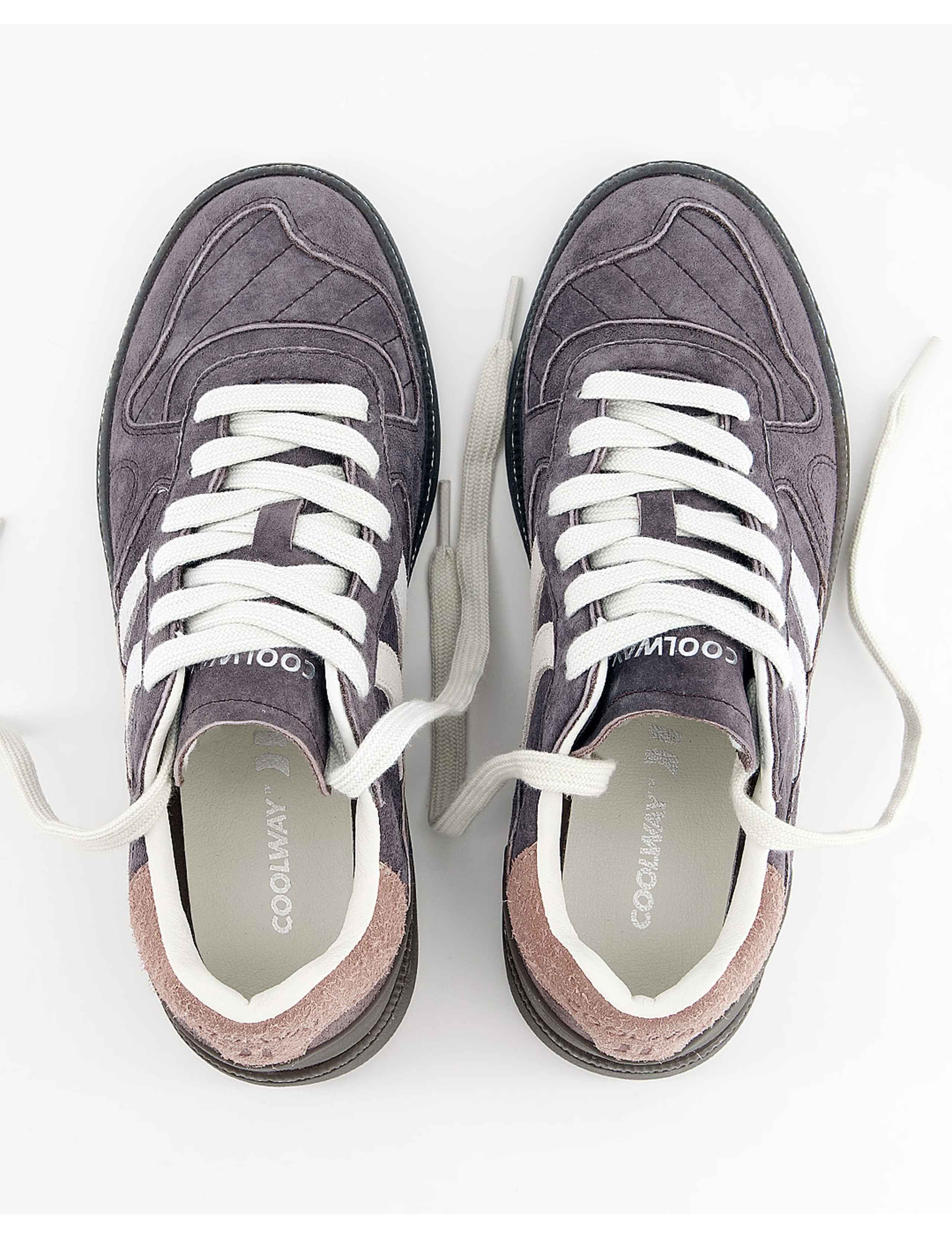 Goal Suede Lace Up Trainers 3 of 6