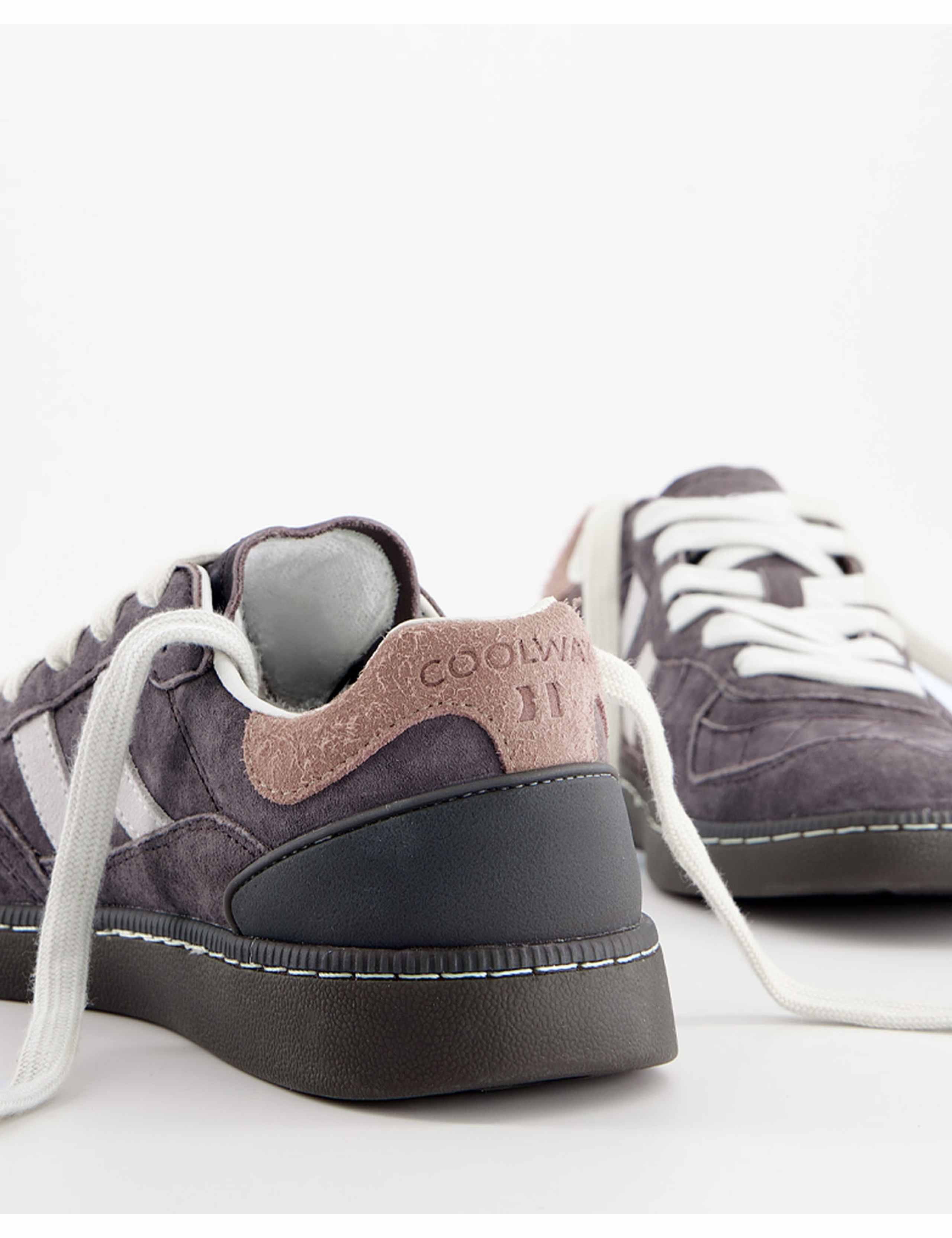 Goal Suede Lace Up Trainers 6 of 6
