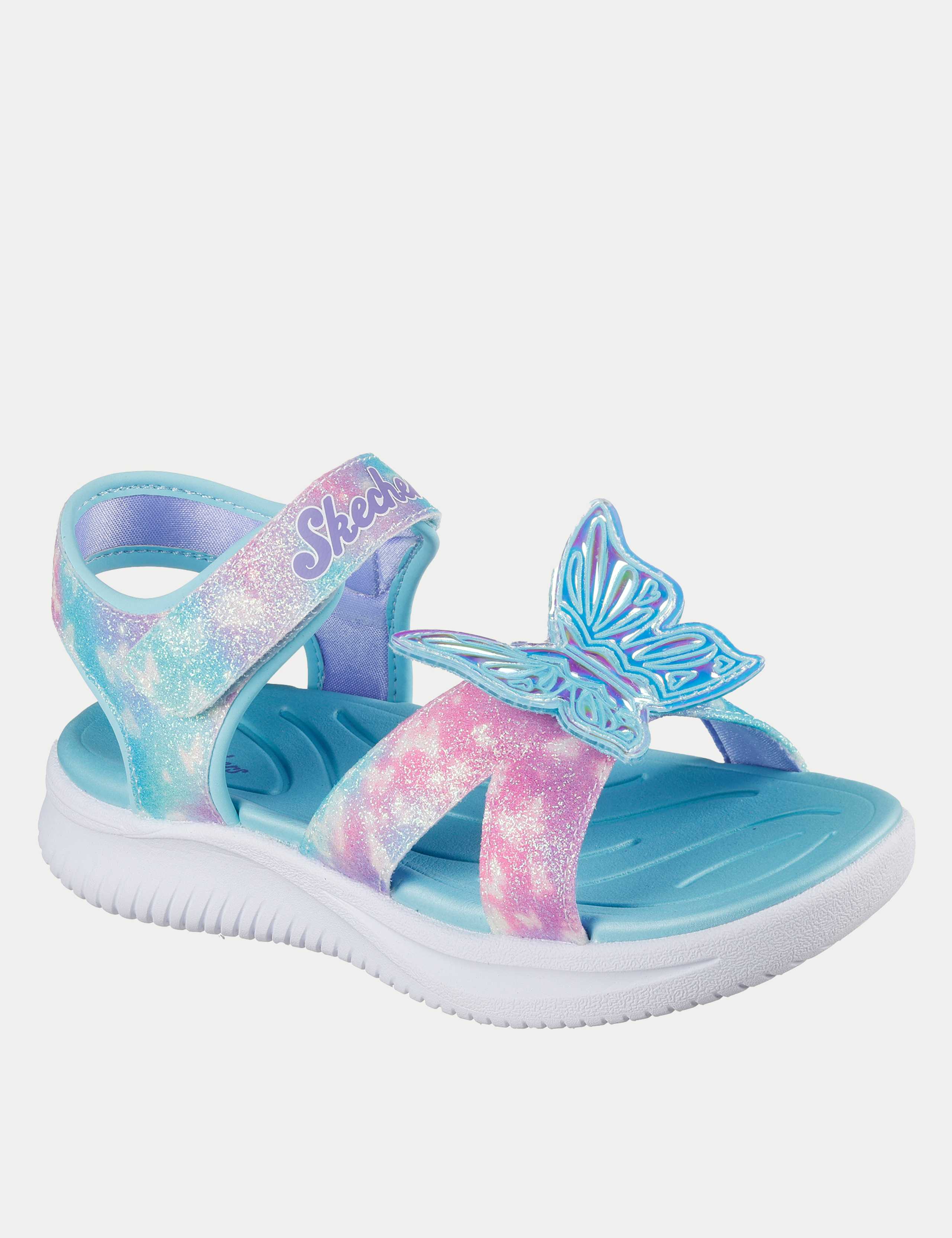 Kids' Jumpsters Butterfly Brites Sandals (9½ Small - 4 Large) 4 of 5