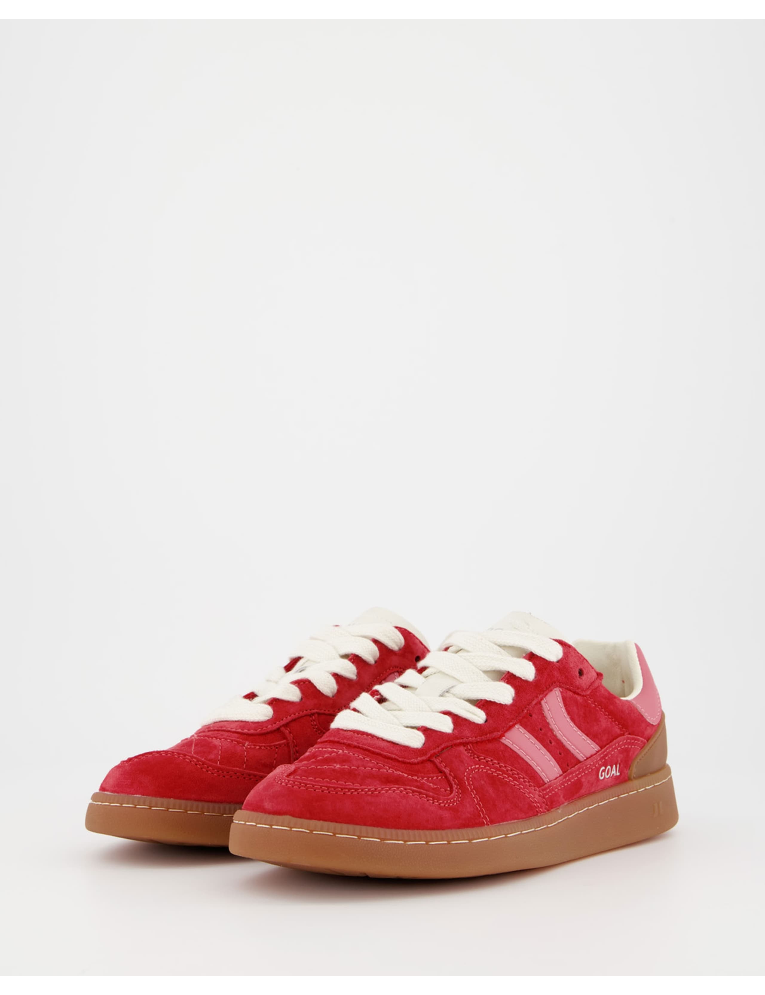 Goal Suede Lace Up Trainers 3 of 5
