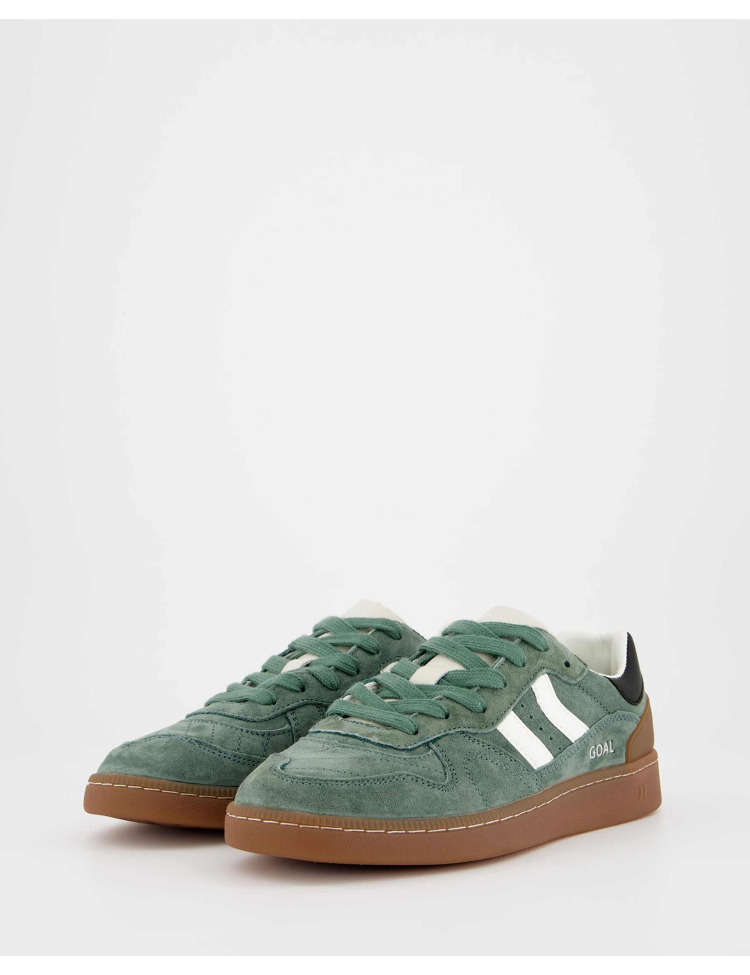 Goal Suede Lace Up Trainers 4 of 6
