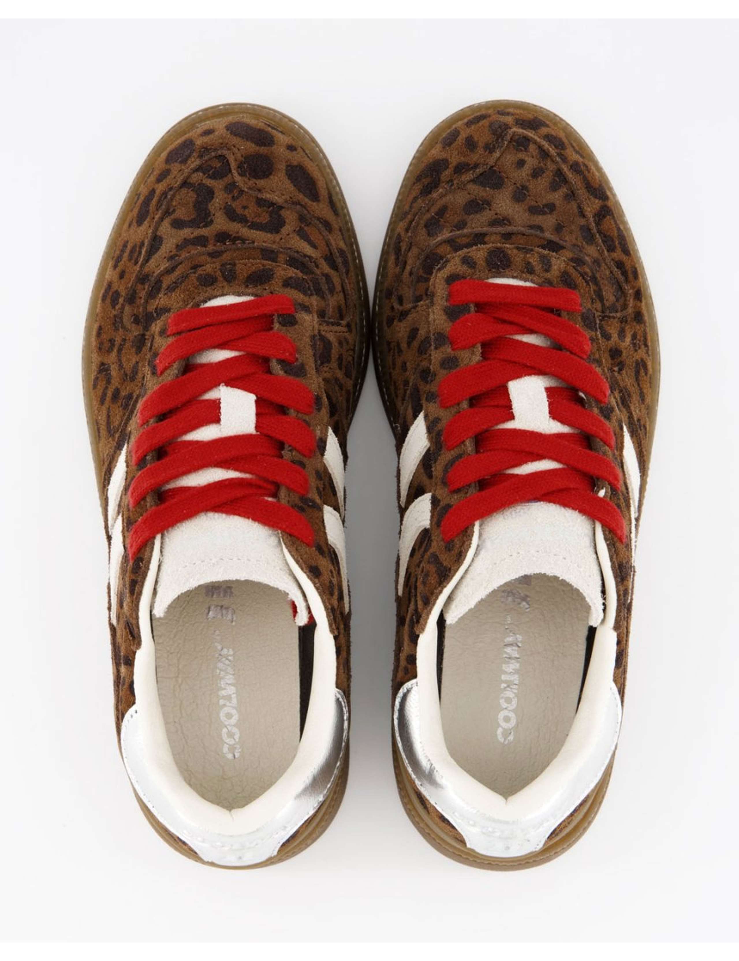 Goal Suede Animal Print  Trainers 3 of 6