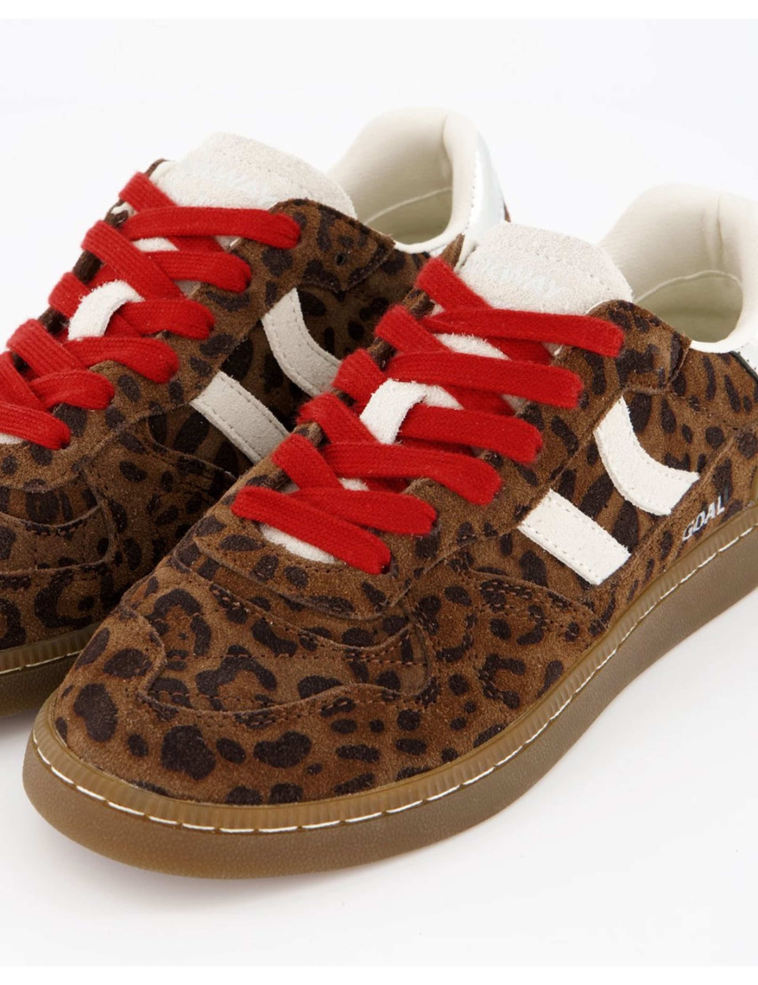 Goal Suede Animal Print  Trainers 4 of 6