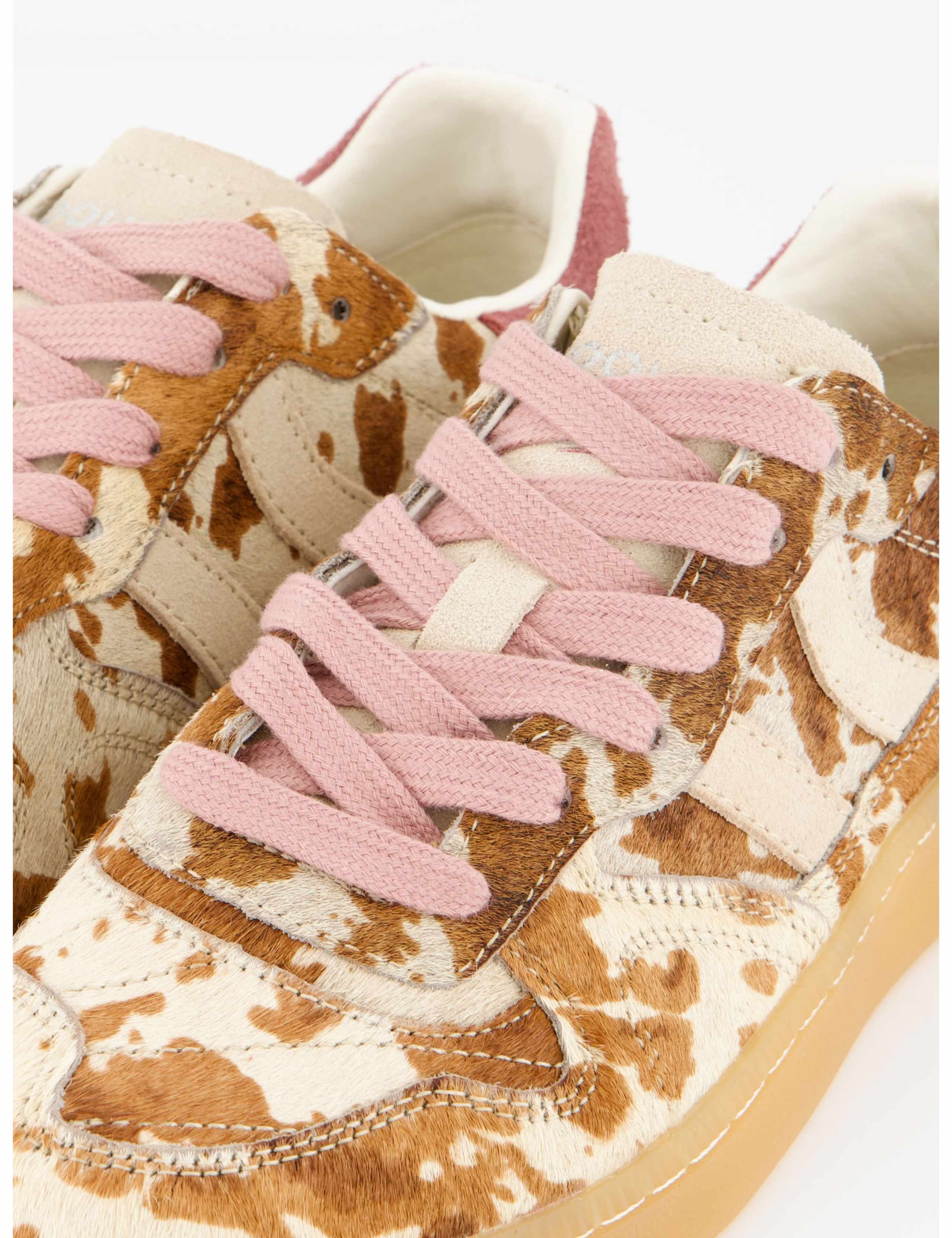 Goal Suede Cow Print  Trainers 4 of 5