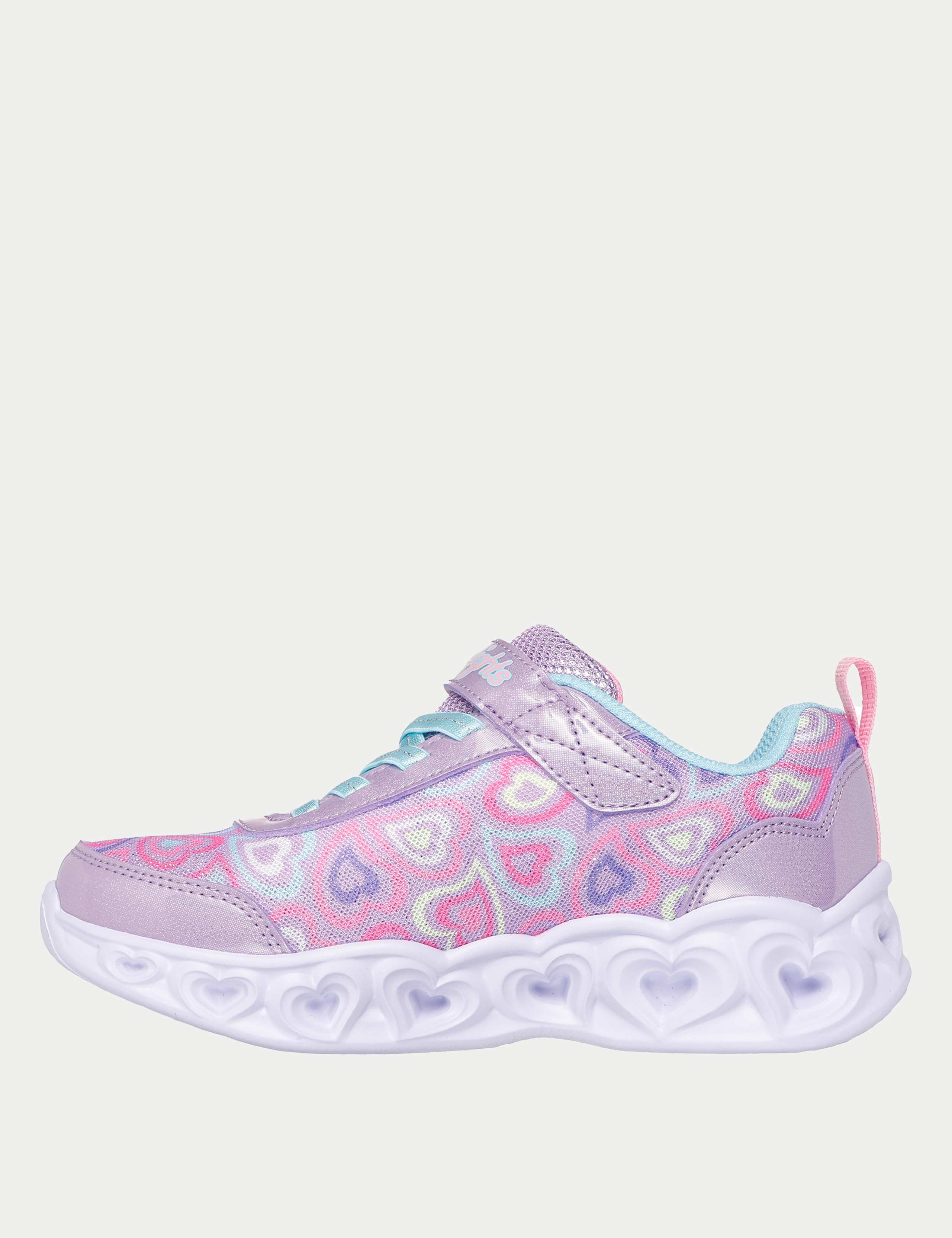 Kids' Heart Lights Boogie Love Trainers (9½ Small - 4 Large) 5 of 5