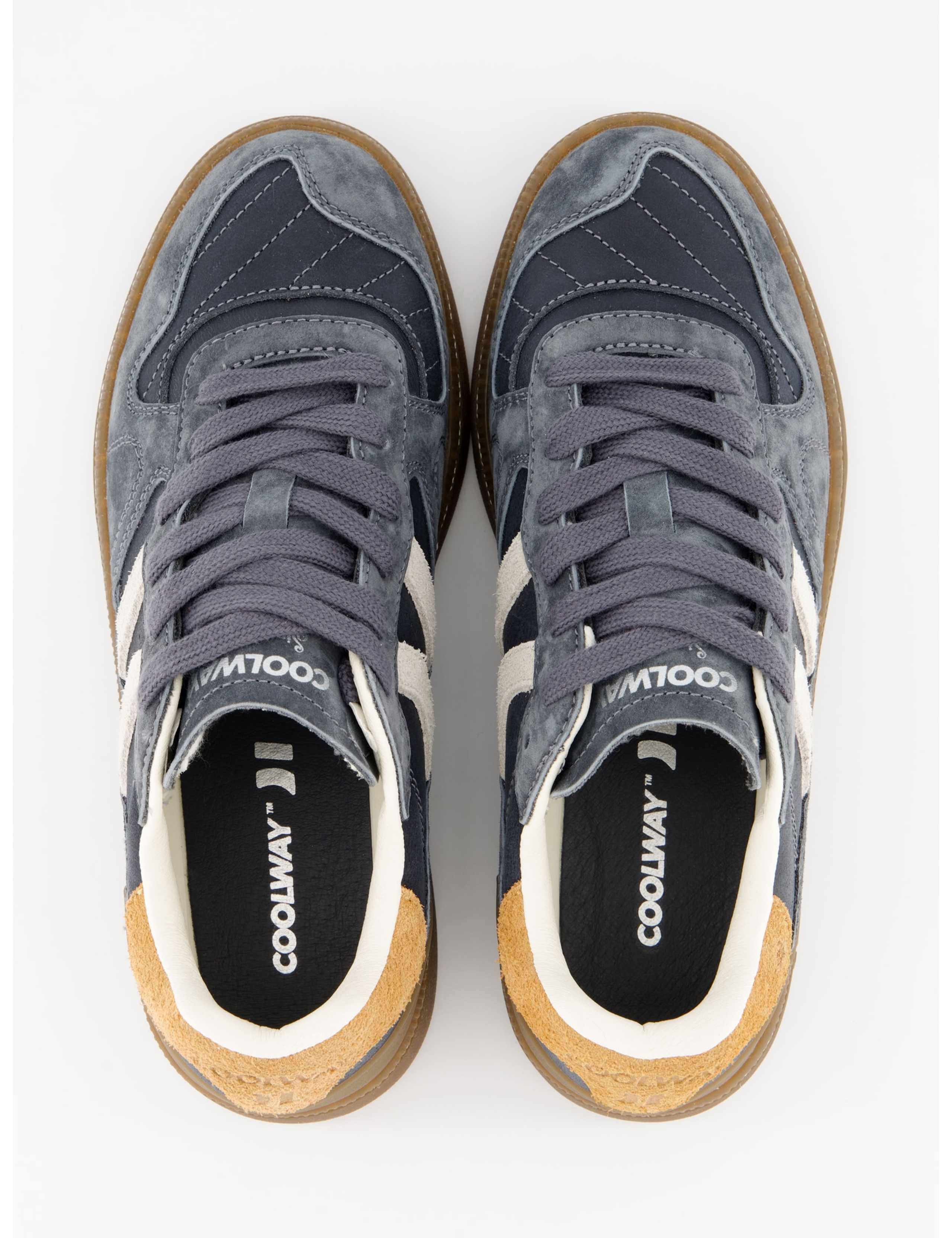 Goal Suede Lace Up Trainers 2 of 5