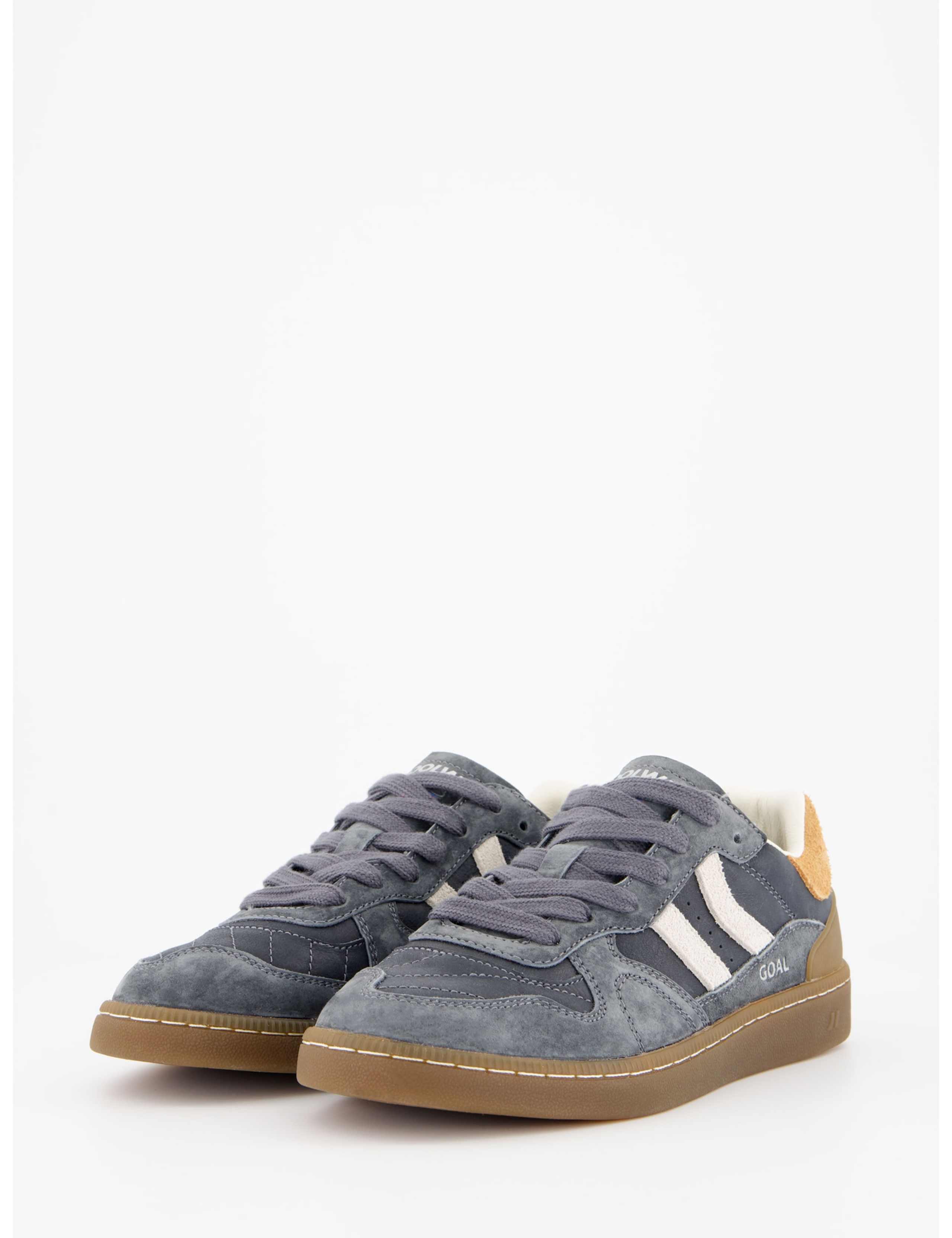Goal Suede Lace Up Trainers 4 of 5
