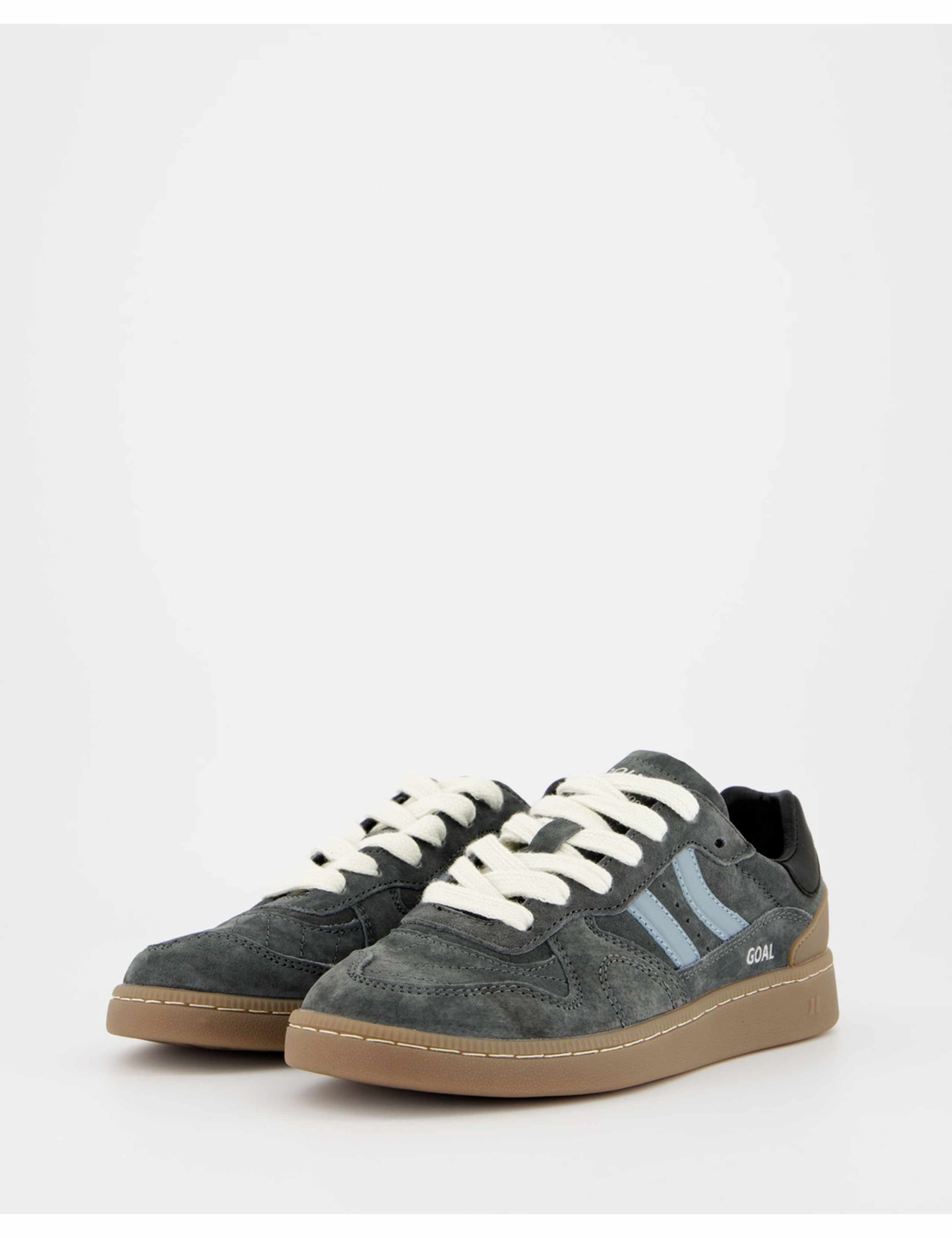 Goal Suede Lace Up Trainers 2 of 6