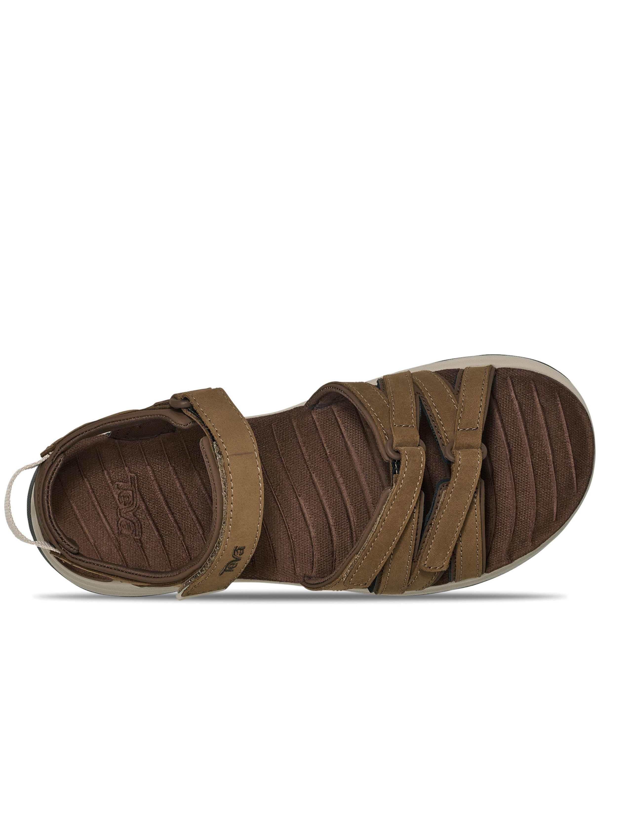 Leather Sporty Ankle Strap Flat Sandals 5 of 6