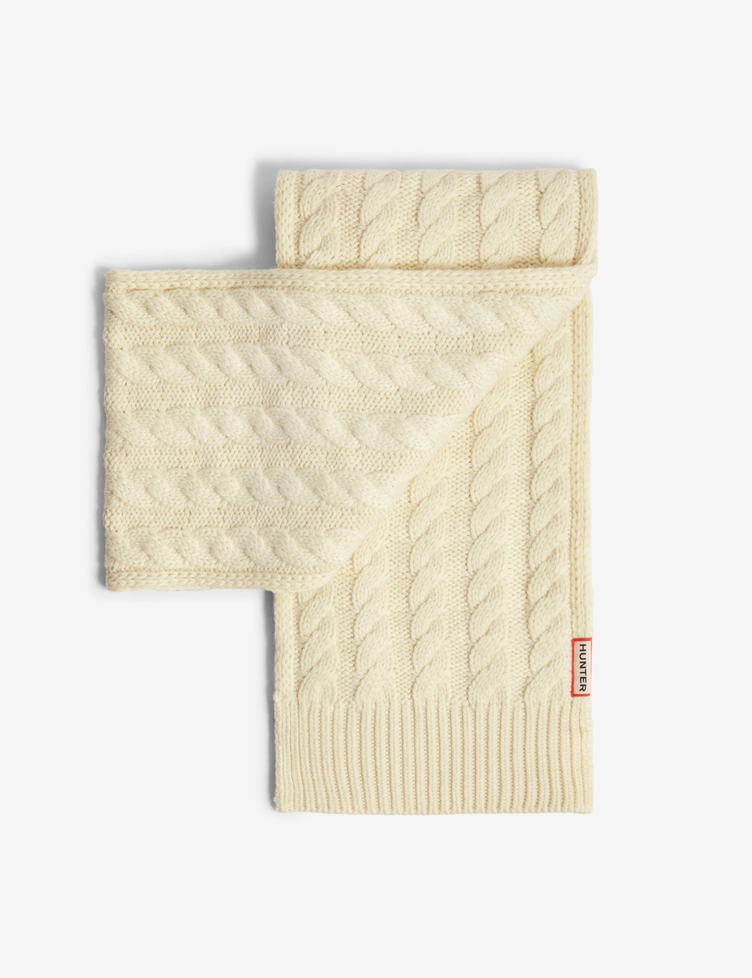 Cable Knit Beanie And Scarf Gift Set 3 of 3