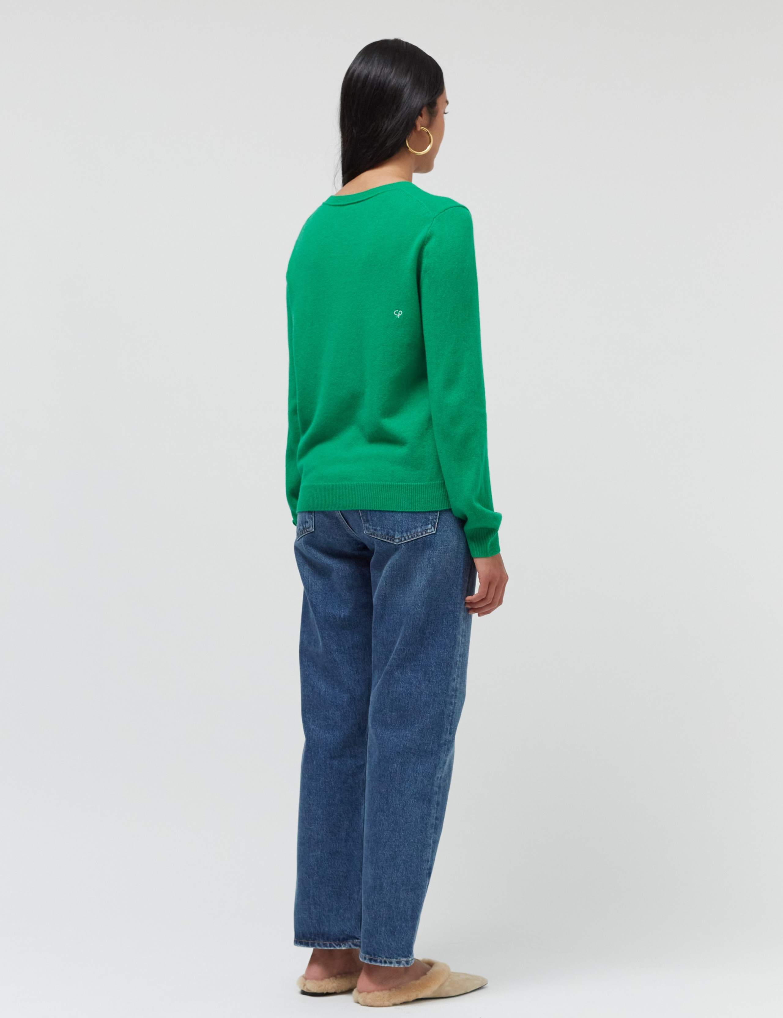 Wool Rich Christmas Slogan Jumper with Cashmere 3 of 4